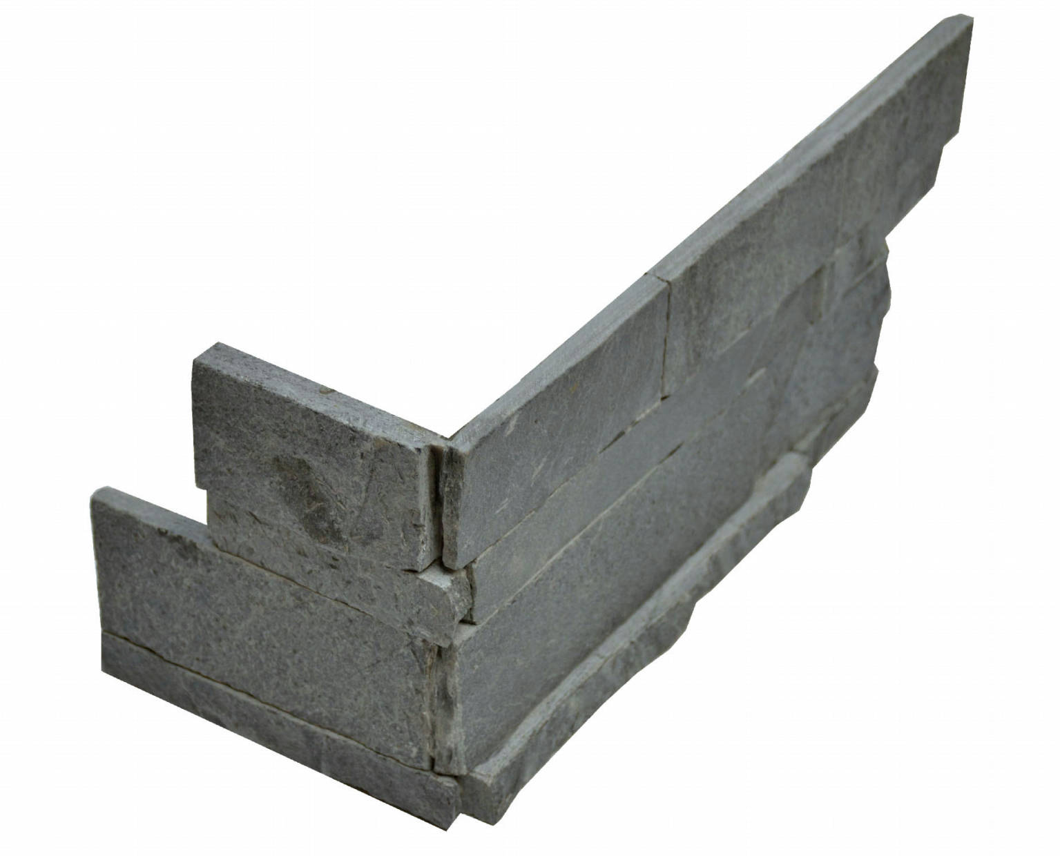 Astro Silver 6X18 Assembled Corner | Clon Digital Tile Catalog