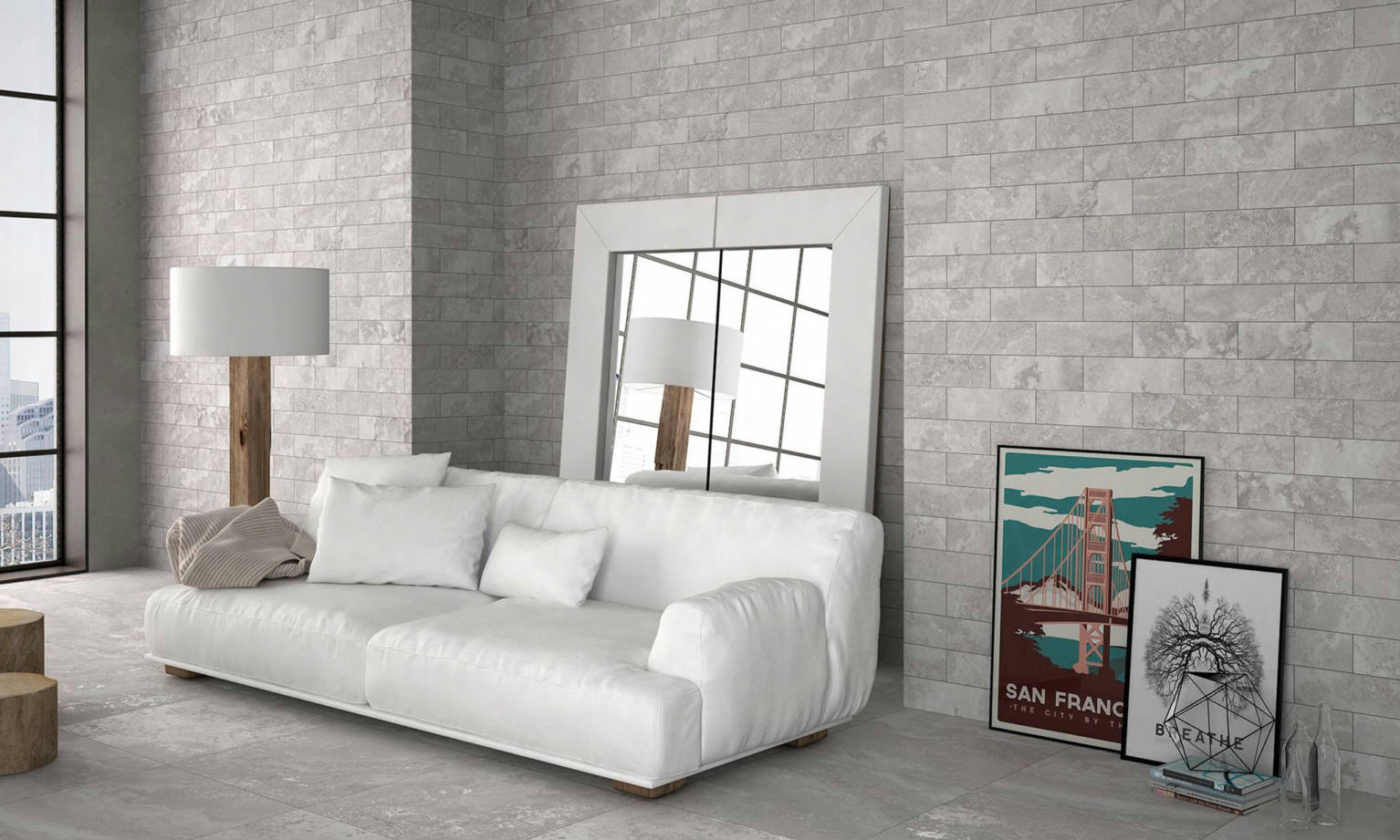 Grigio 4X12 | Clon Digital Tile Catalog