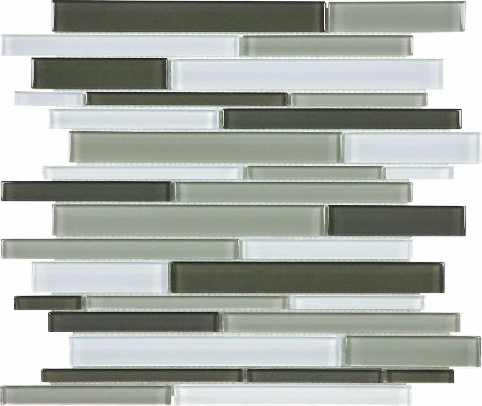 Mineral Blend Random Strip Mosaic | Clon Digital Tile Catalog