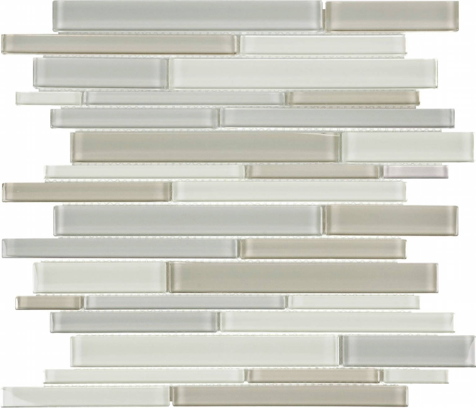 Natural Blend Random Strip Mosaic | Clon Digital Tile Catalog