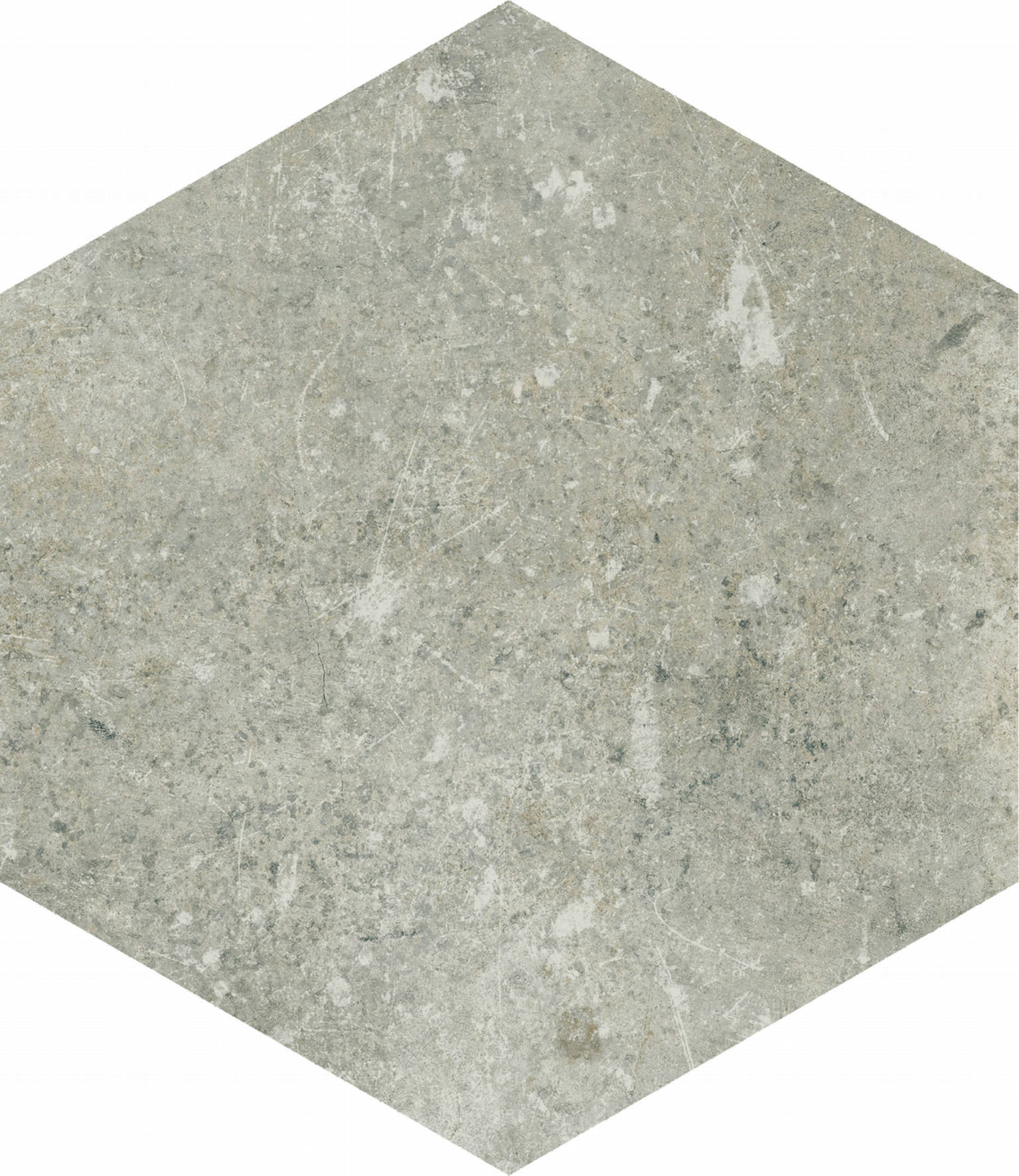 Seville 5.5X6.3” Grey Hexagon | Clon Digital Tile Catalog