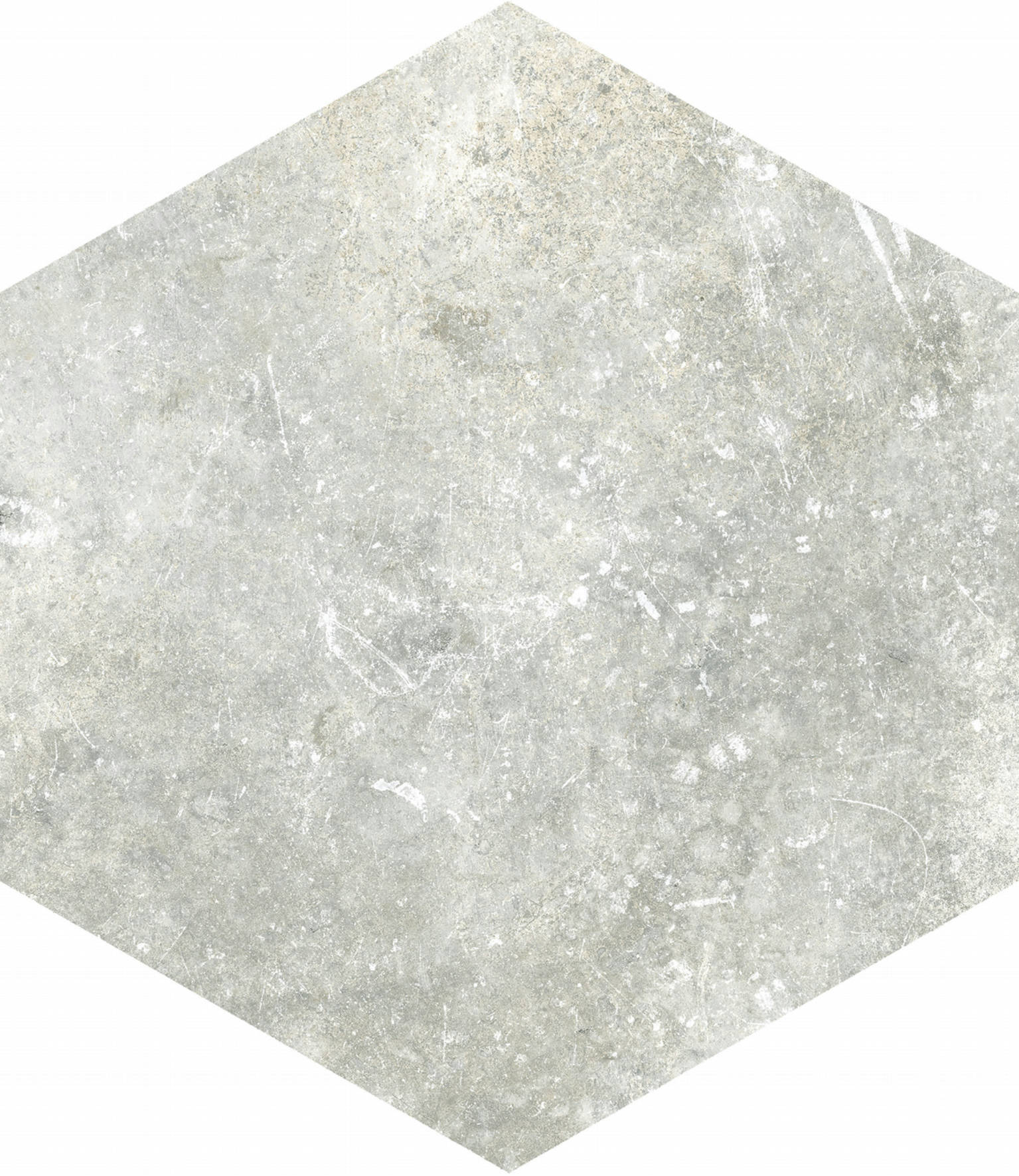 Seville 5.5X6.3” White Hexagon | Clon Digital Tile Catalog
