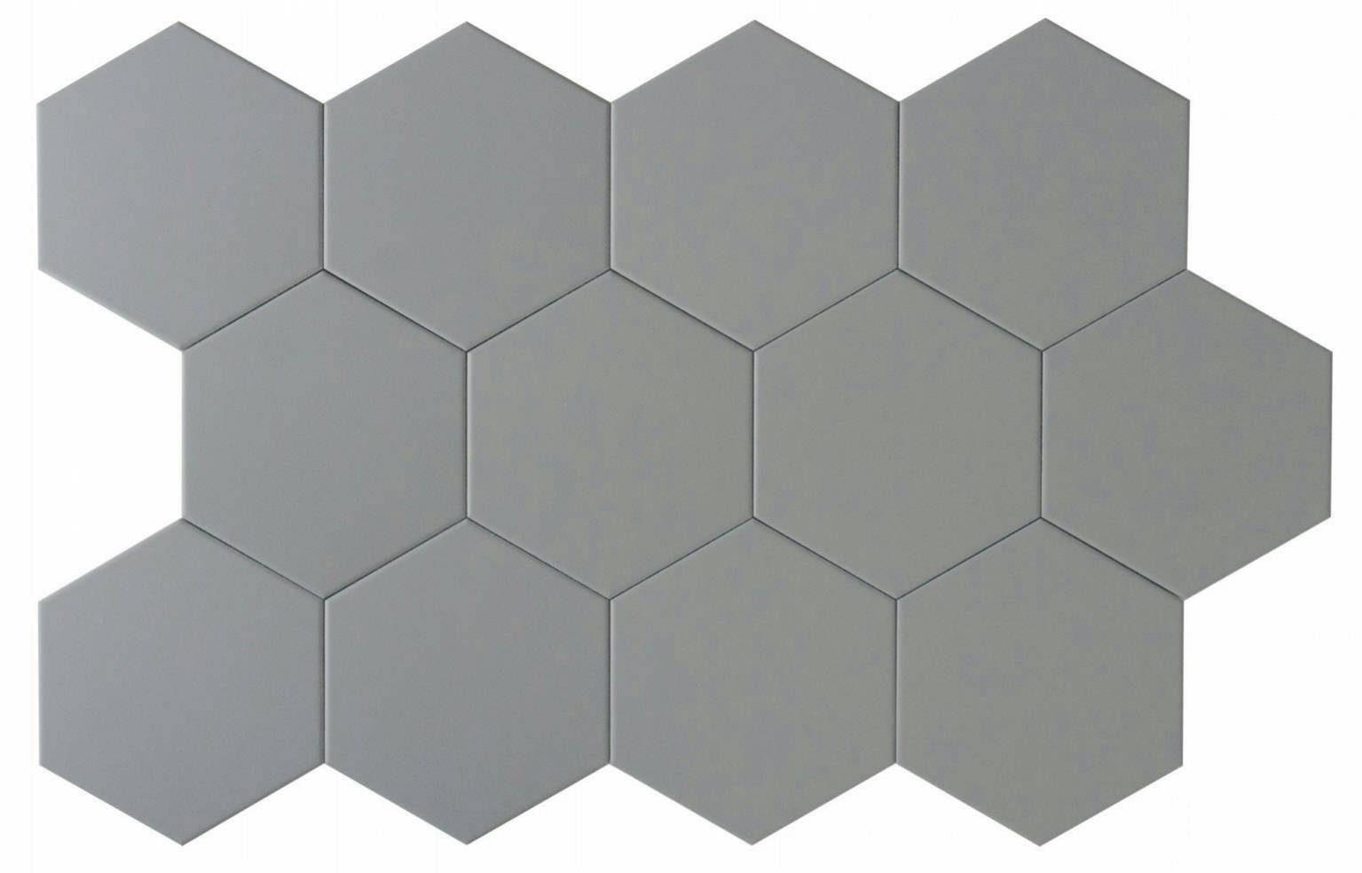 Vida 5.5X6.3” Grey Hexagon | Clon Digital Tile Catalog