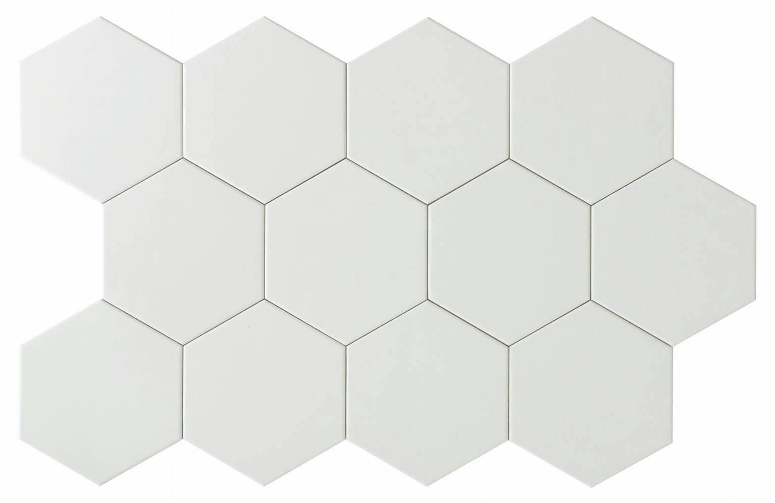 Vida 5.5X6.3” White Hexagon | Clon Digital Tile Catalog