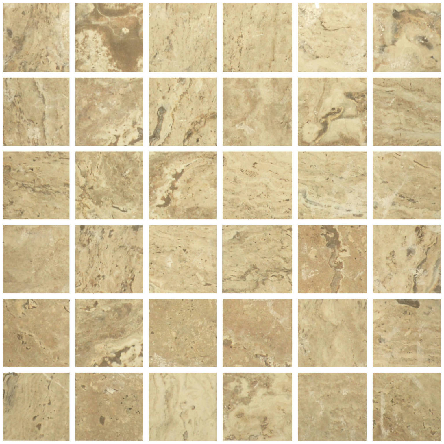 Walnut 2X2 Mosaic | Clon Digital Tile Catalog