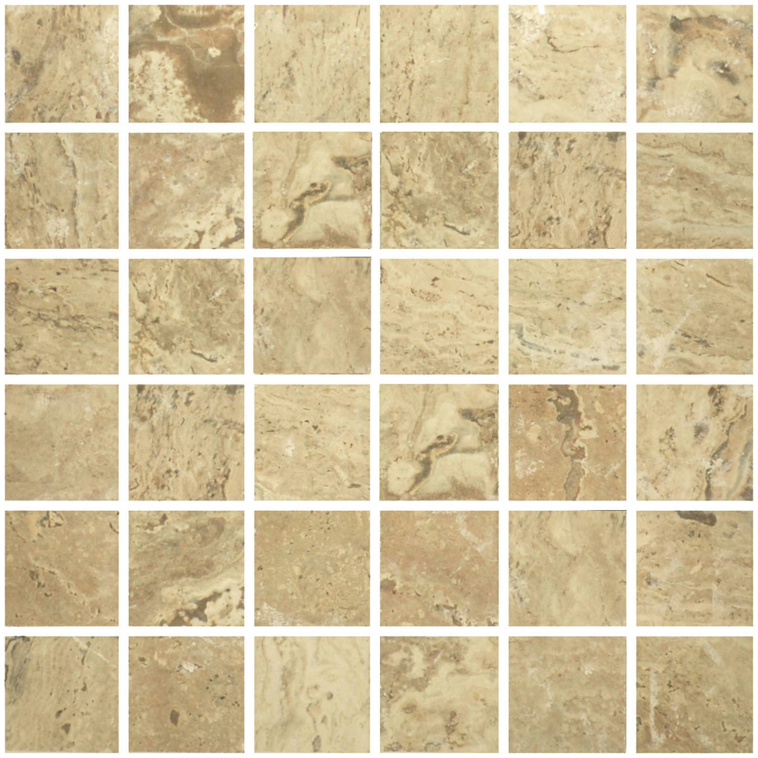 Walnut 2X2 Mosaic | Clon Digital Tile Catalog