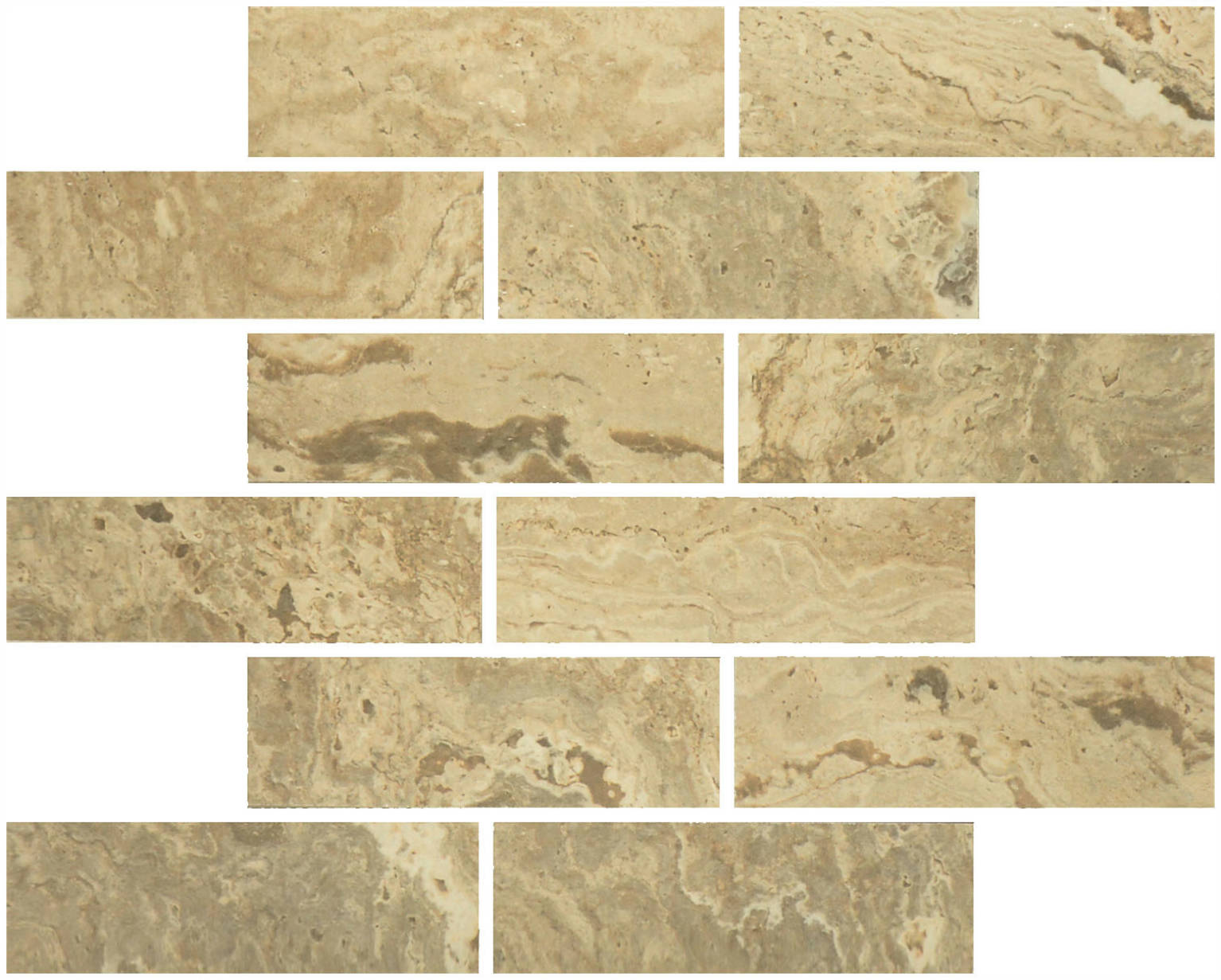 Walnut 2X6 Mosaic | Clon Digital Tile Catalog