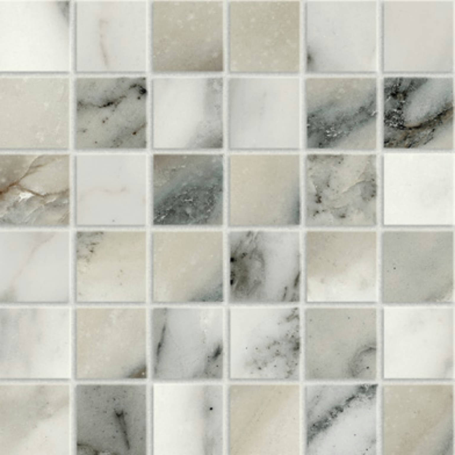 2X2 Mosaic-Polished Allure Blue | Clon Digital Tile Catalog