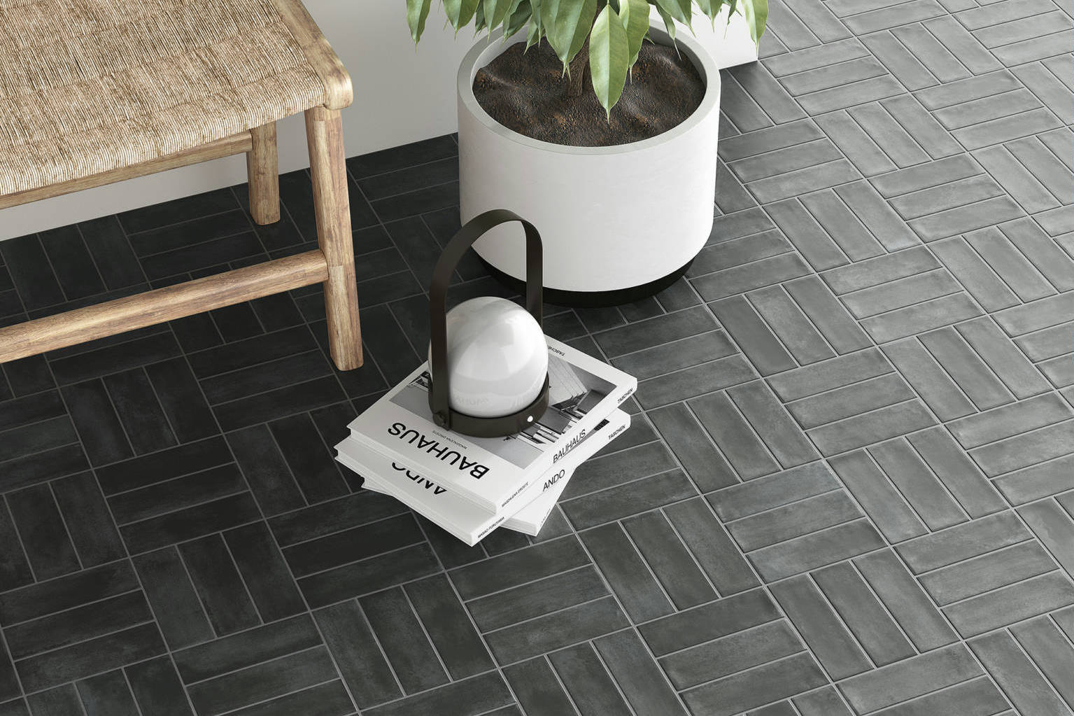 Lisbon 2X6 Graphite | Clon Digital Tile Catalog