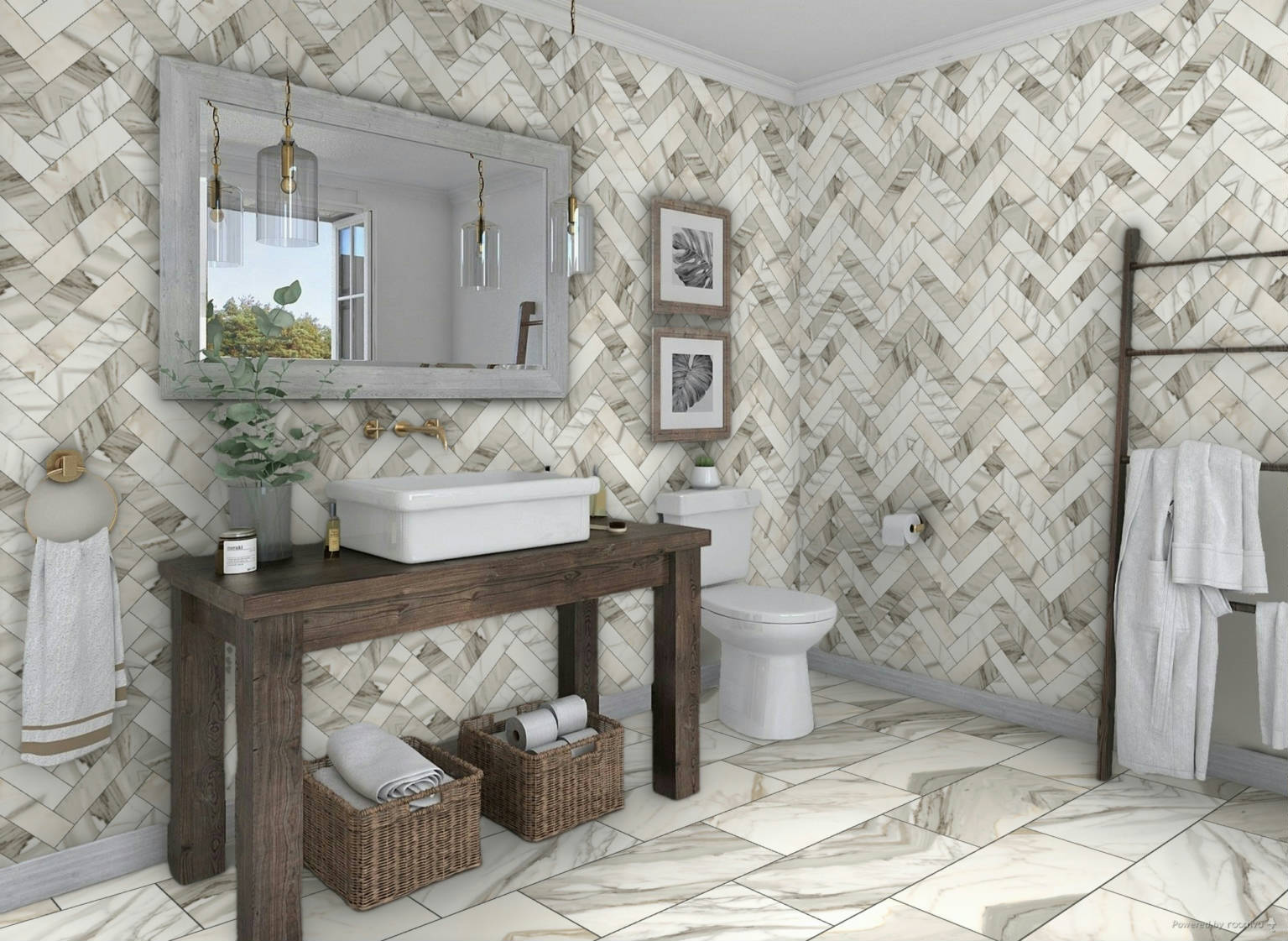 12X24 Matte Crush Gold | Clon Digital Tile Catalog