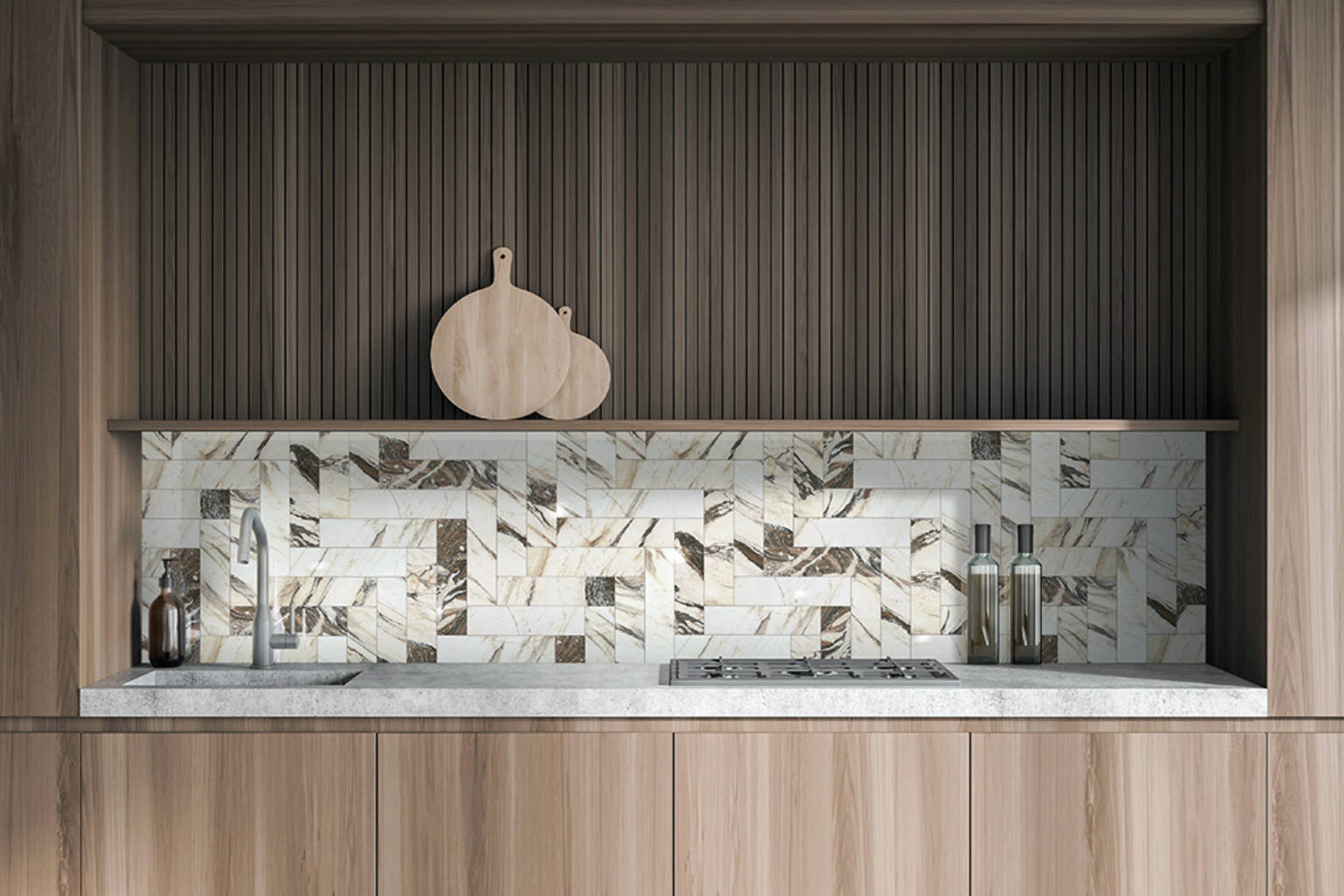 3X12 Polished Revere Red | Clon Digital Tile Catalog