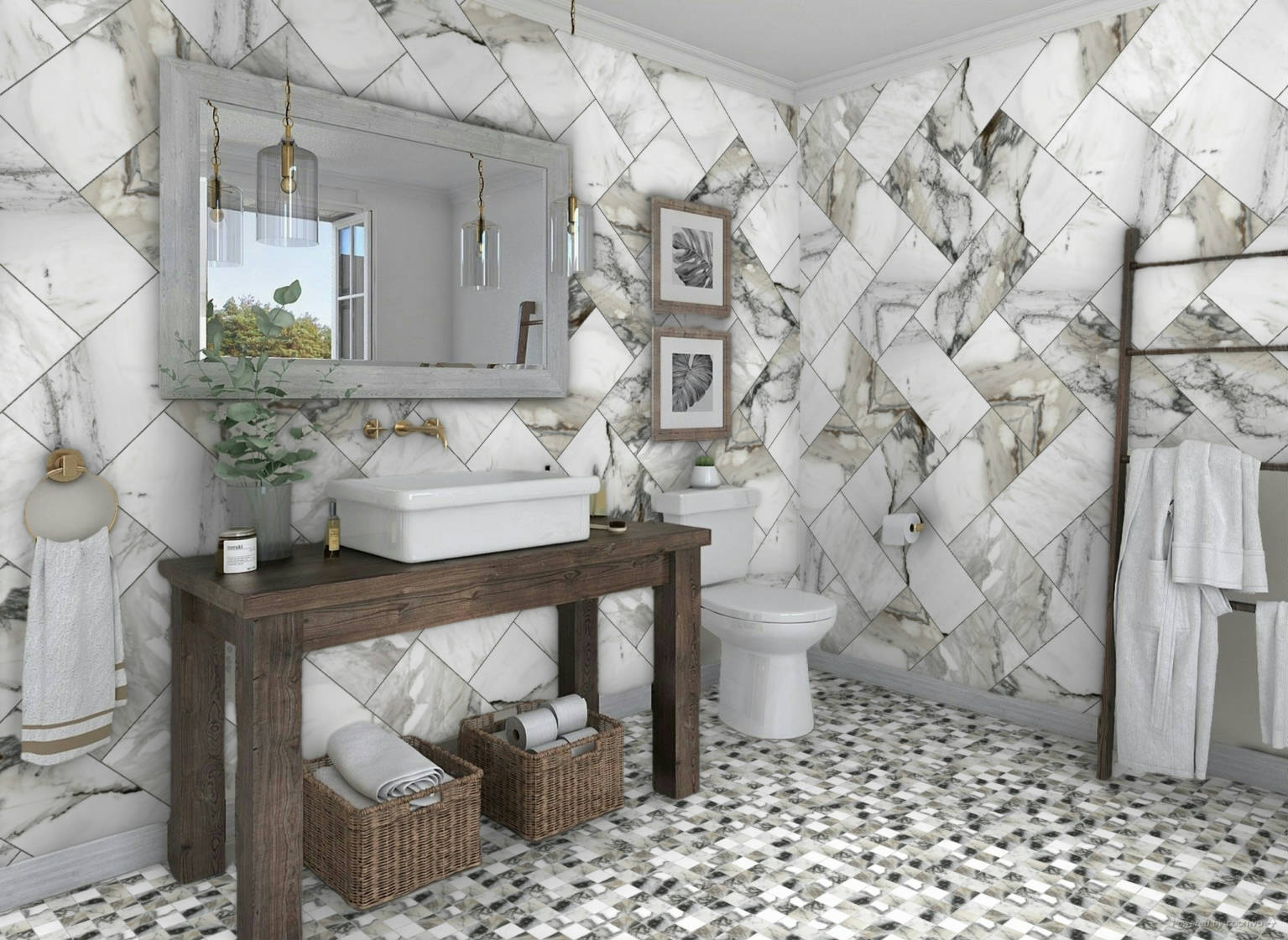 3X12 Polished Revere Red | Clon Digital Tile Catalog