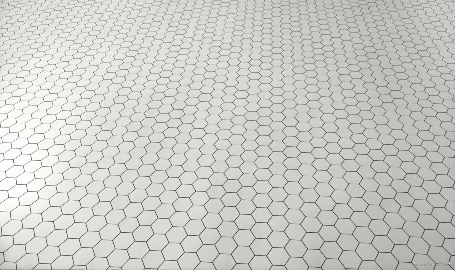 Ashland 3" Hexagon White Mosaic | Clon Digital Tile Catalog
