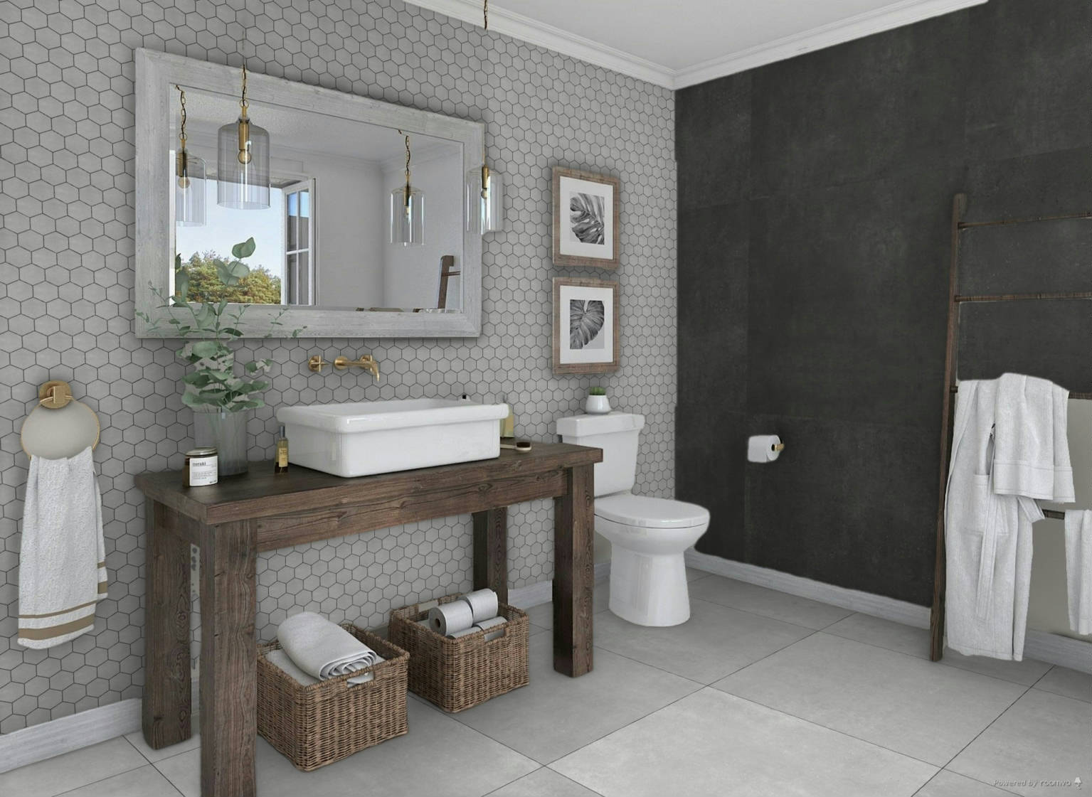 Ashland 36X36 Grey | Clon Digital Tile Catalog
