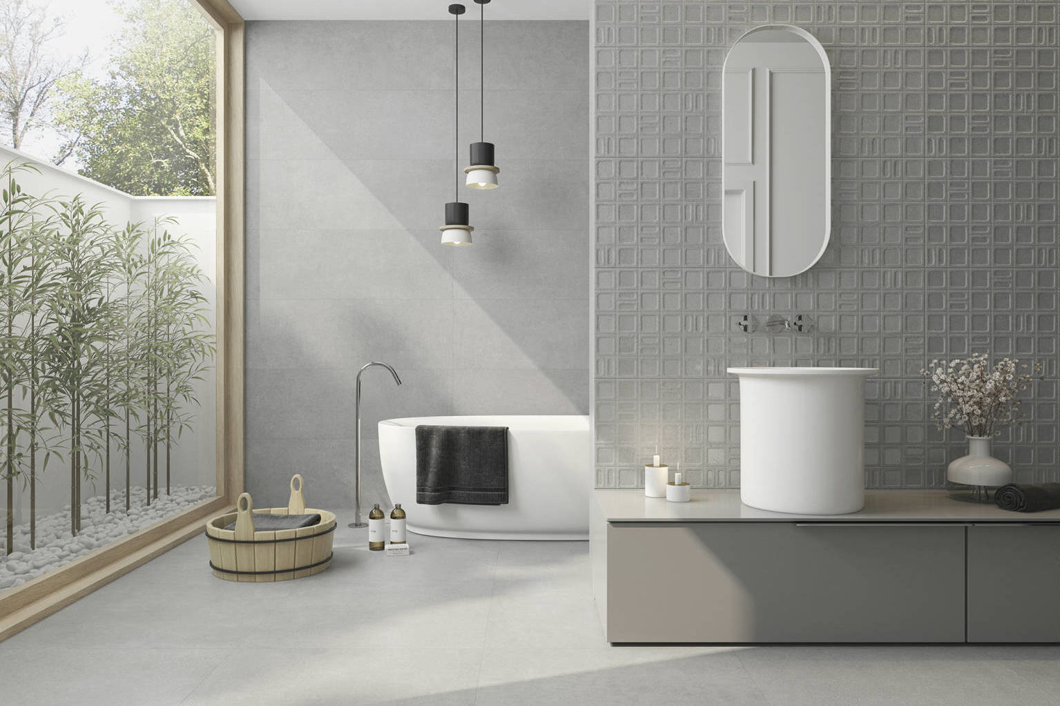 Ashland Grey 48X48 | Clon Digital Tile Catalog
