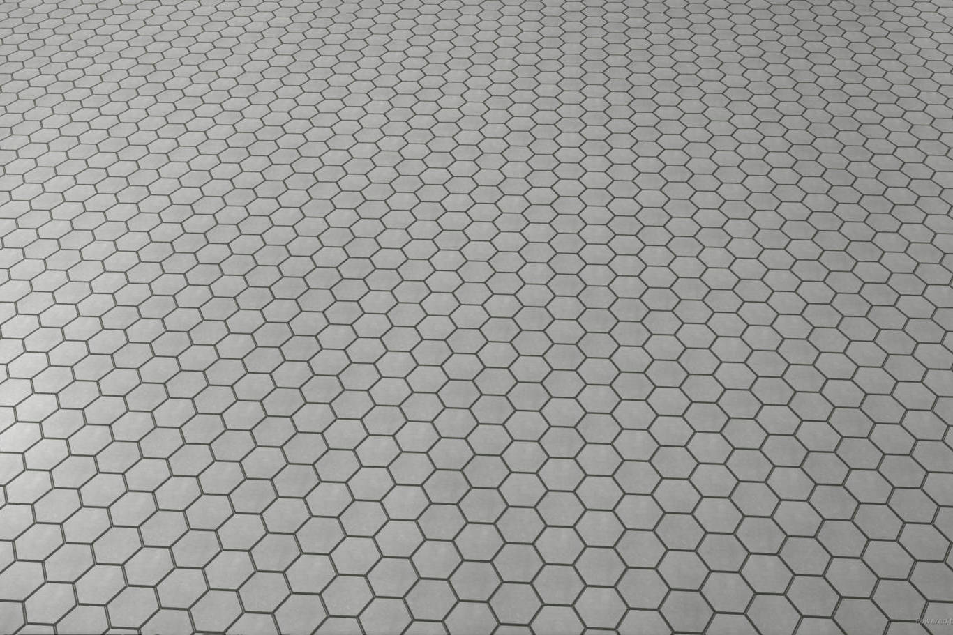 Ashland Grey Hexagon 3X3 | Clon Digital Tile Catalog