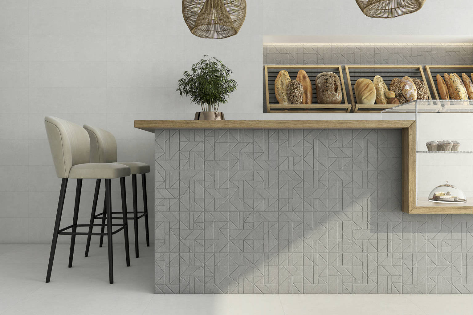 Ashland White 24X48 & 6x24 | Clon Digital Tile Catalog