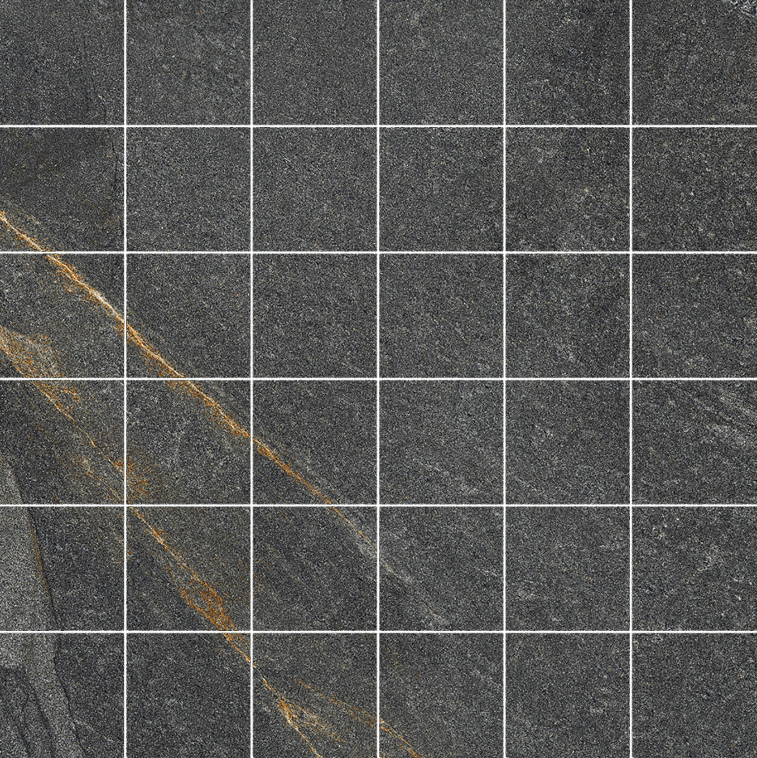 Capri Dark Grey 2X2 Mosaic | Clon Digital Tile Catalog