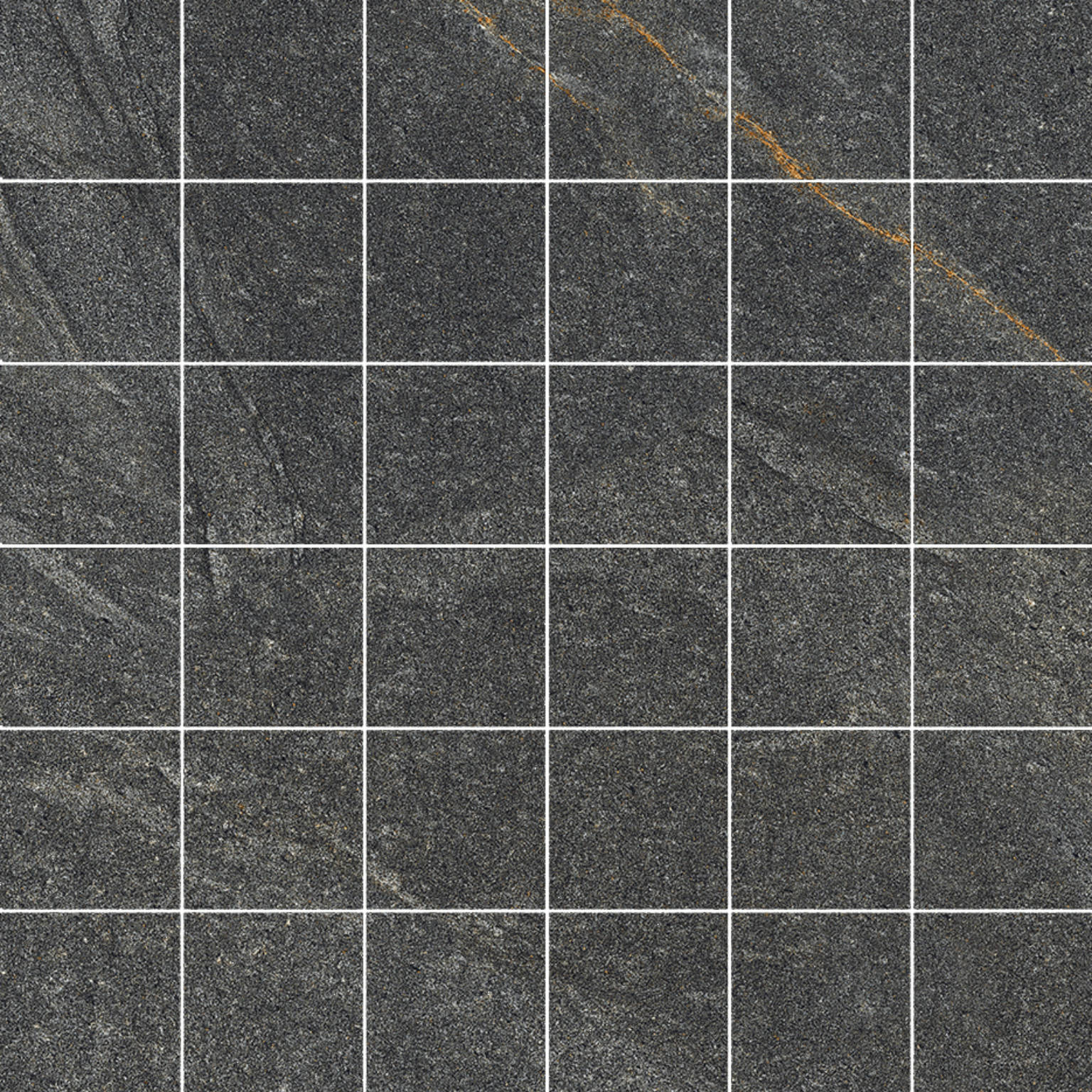 Capri Dark Grey 2X2 Mosaic | Clon Digital Tile Catalog