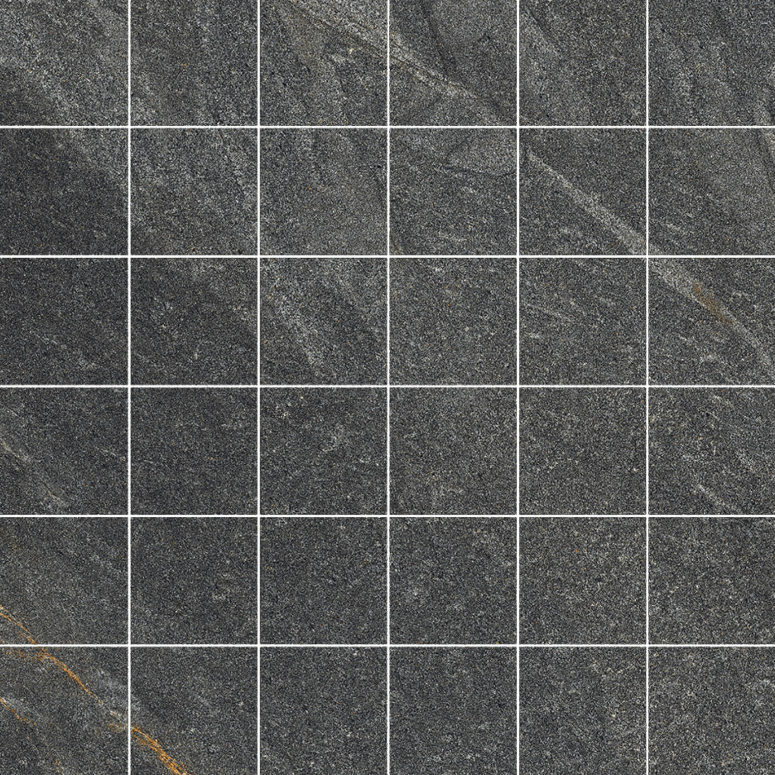 Capri Dark Grey 2X2 Mosaic | Clon Digital Tile Catalog