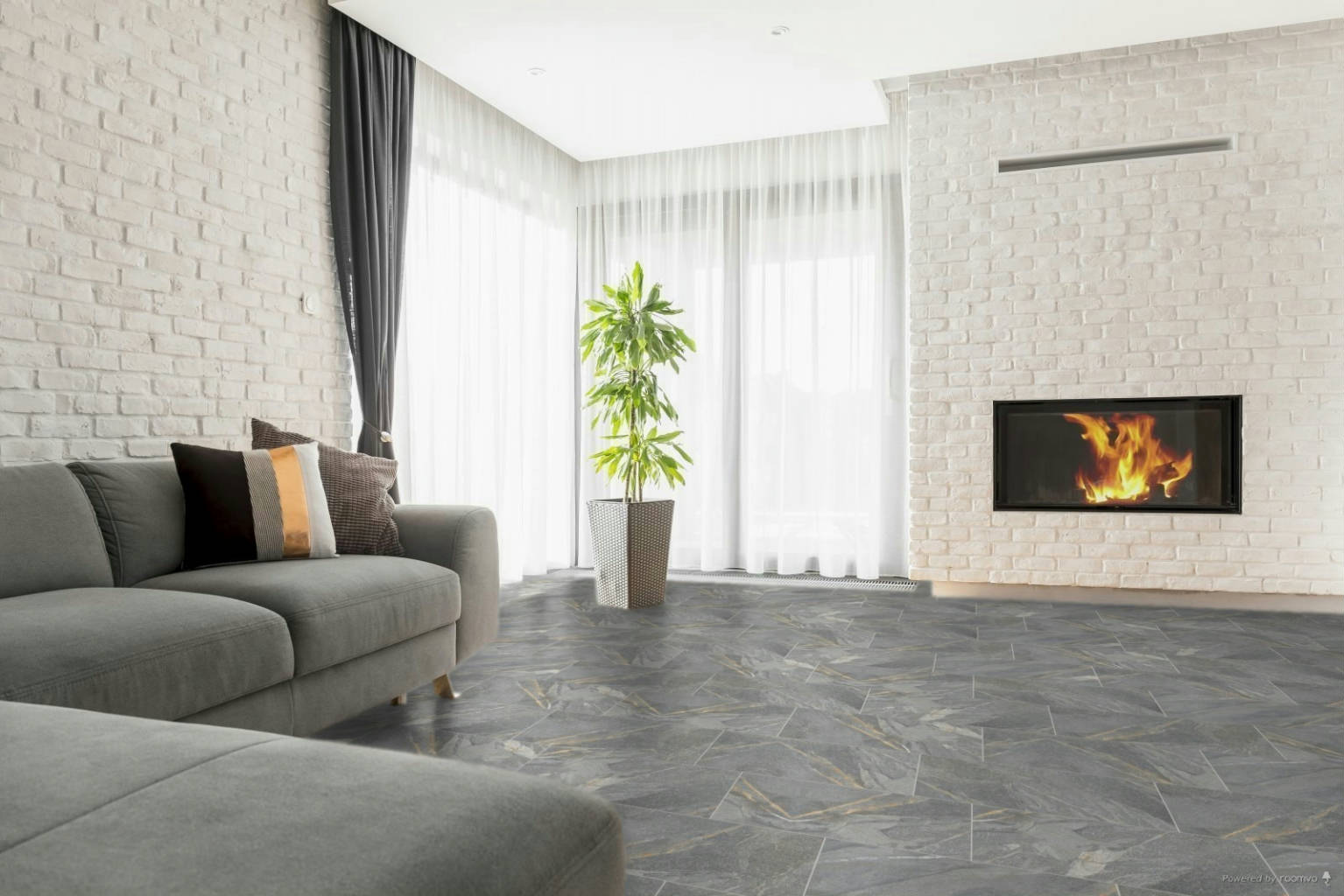 Capri Grey 12X24 | Clon Digital Tile Catalog