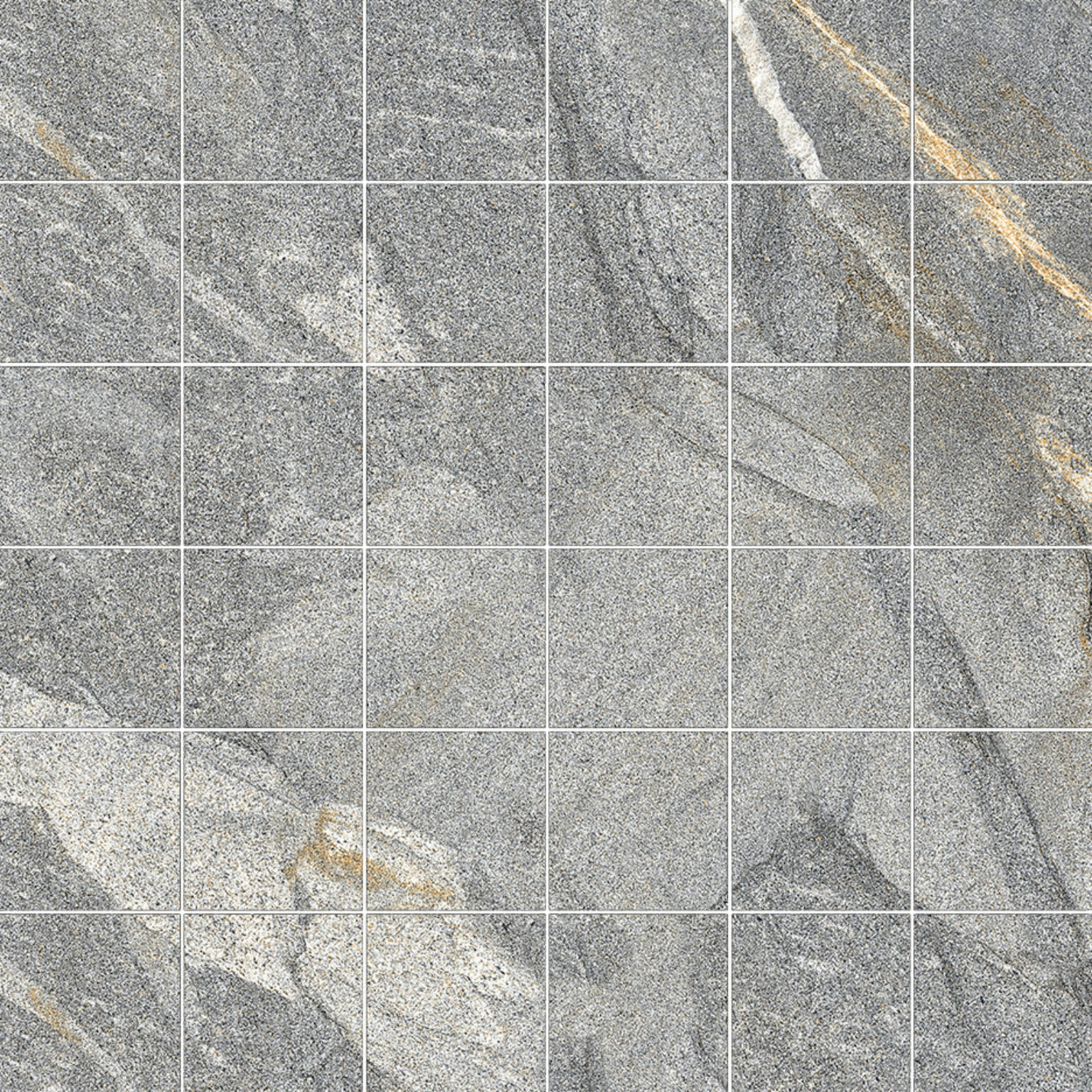 Capri Grey 2X2 Mosaic | Clon Digital Tile Catalog