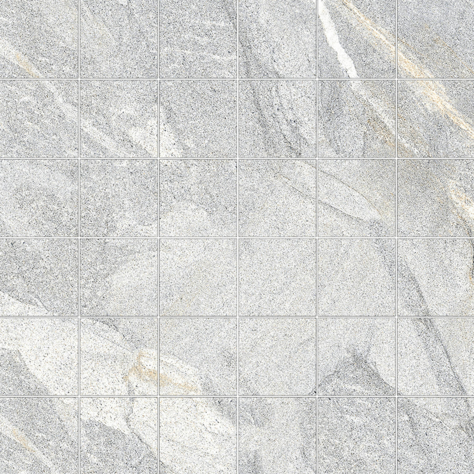 Capri Light Grey 2X2 Mosaic | Clon Digital Tile Catalog
