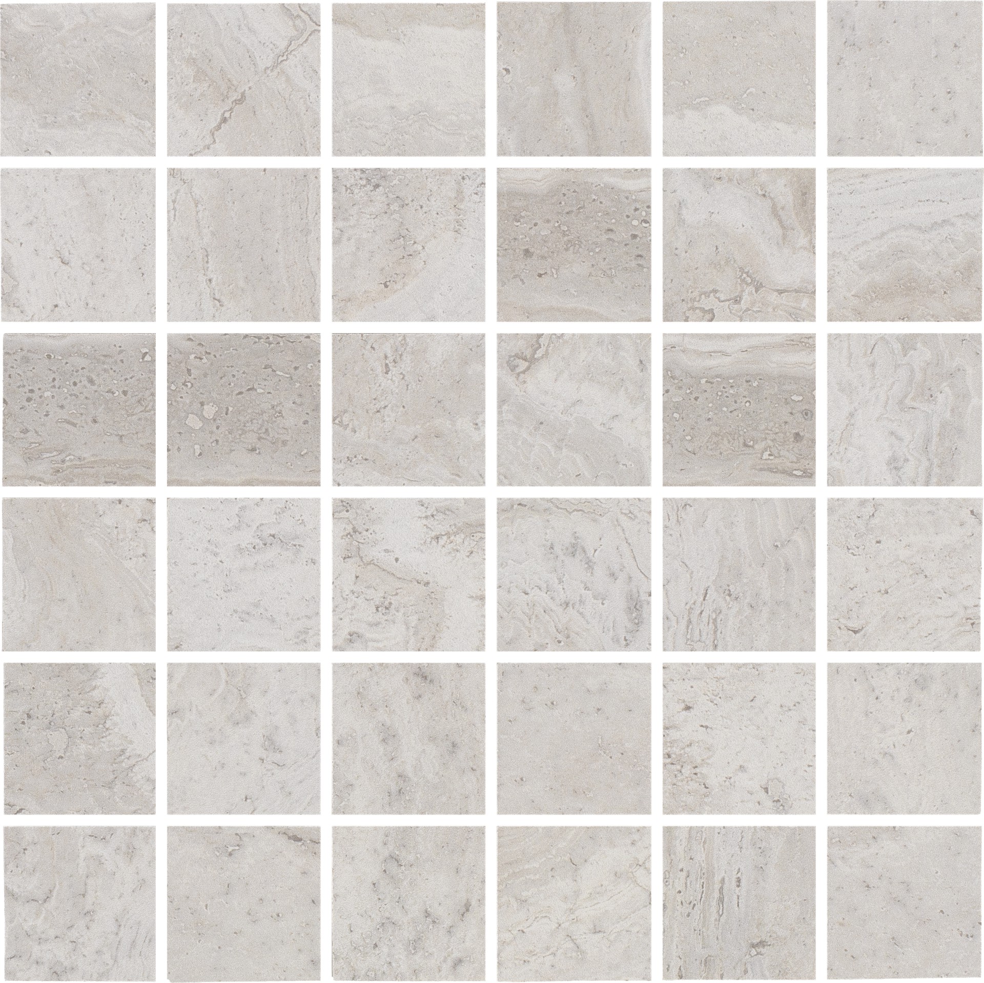 2X2 Spirit Silver Mosaic | Clon Digital Tile Catalog