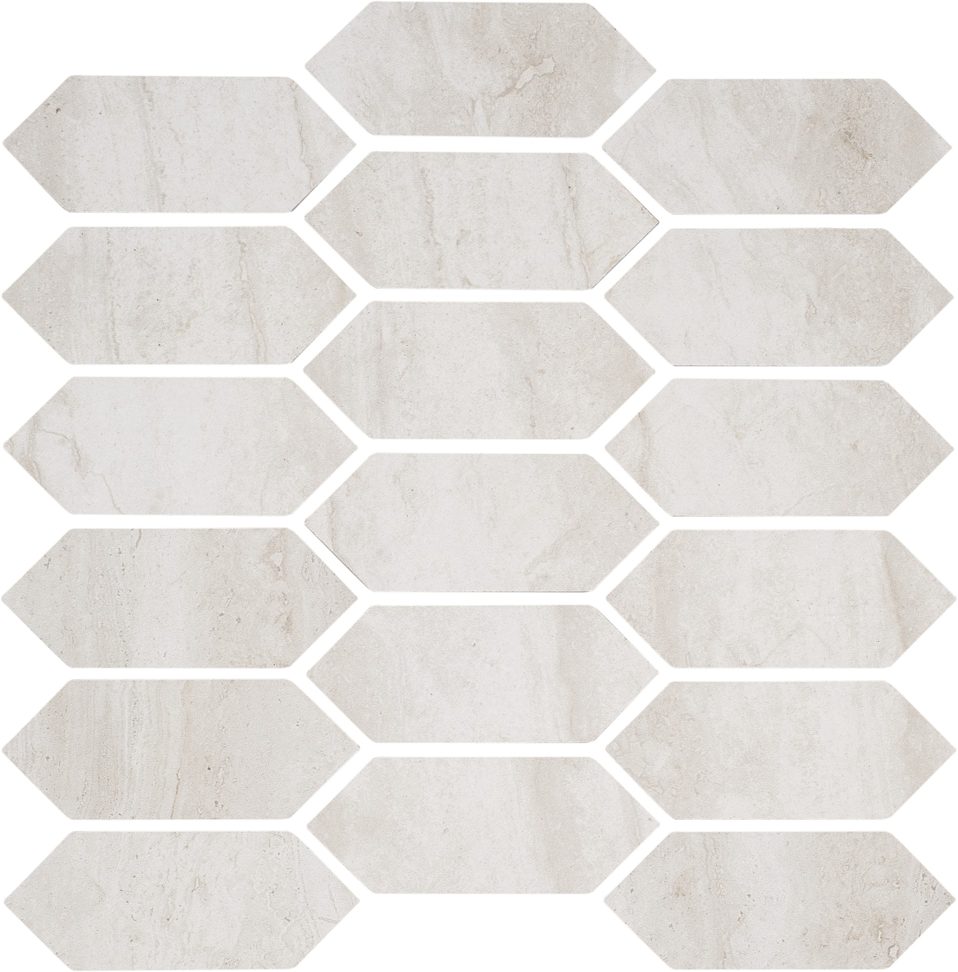 Soul Ivory Picket Mosaic | Clon Digital Tile Catalog
