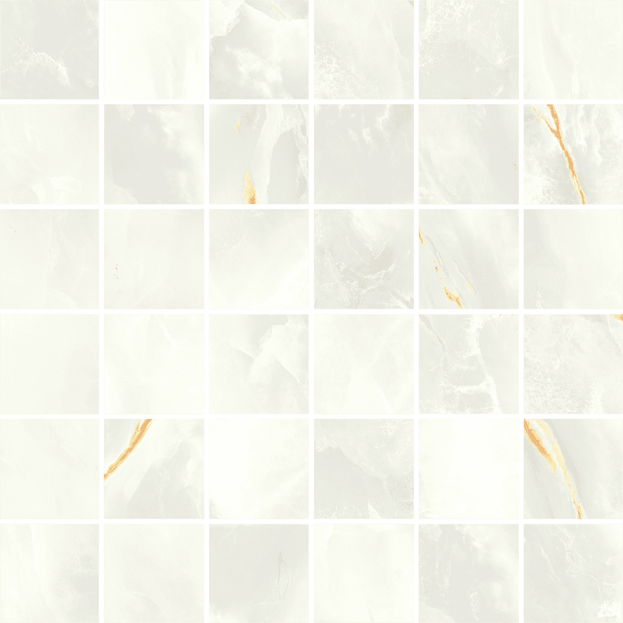 Venezia 2X2" Mosaic White | Clon Digital Tile Catalog