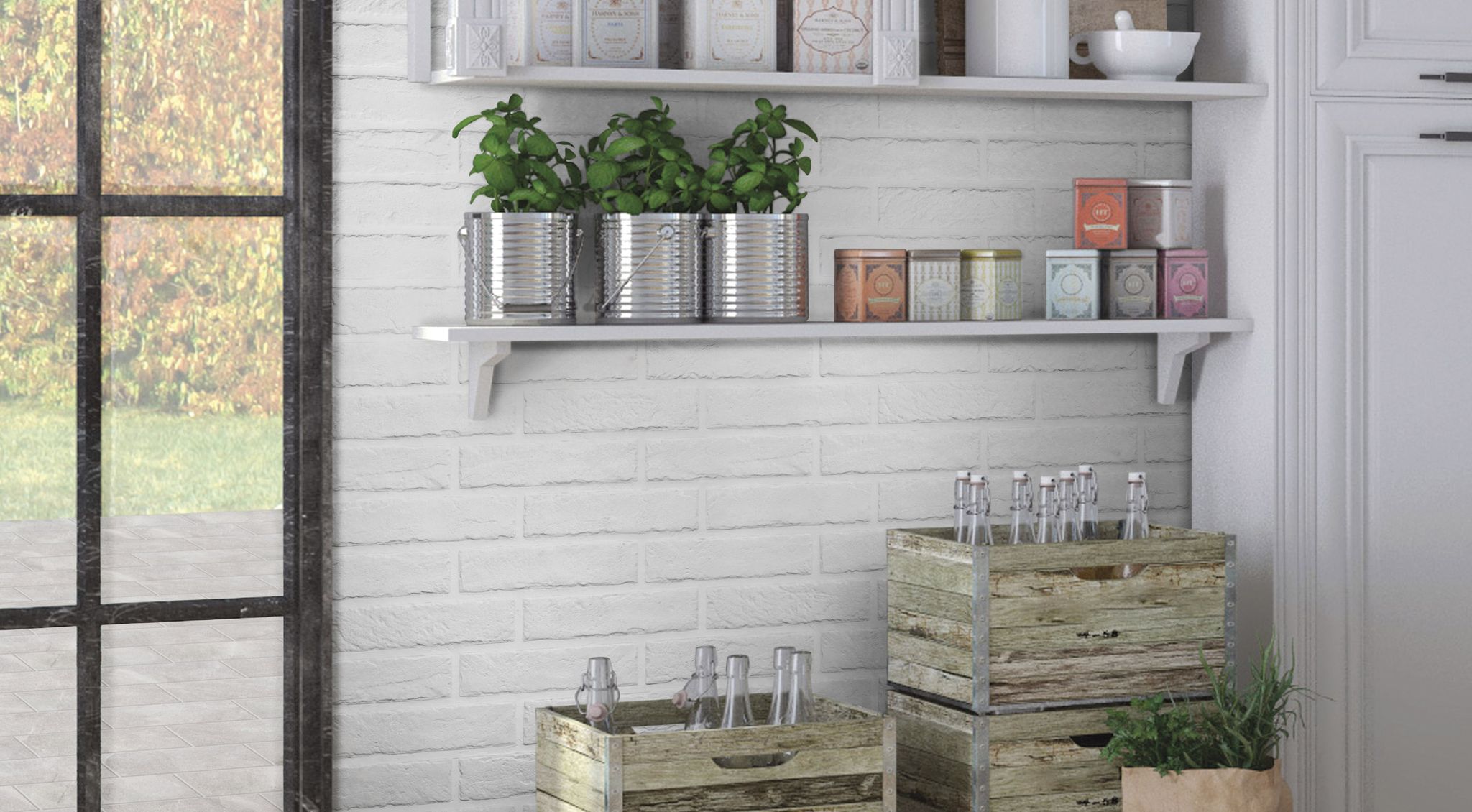 Brix 2x10 White | Clon Digital Tile Catalog