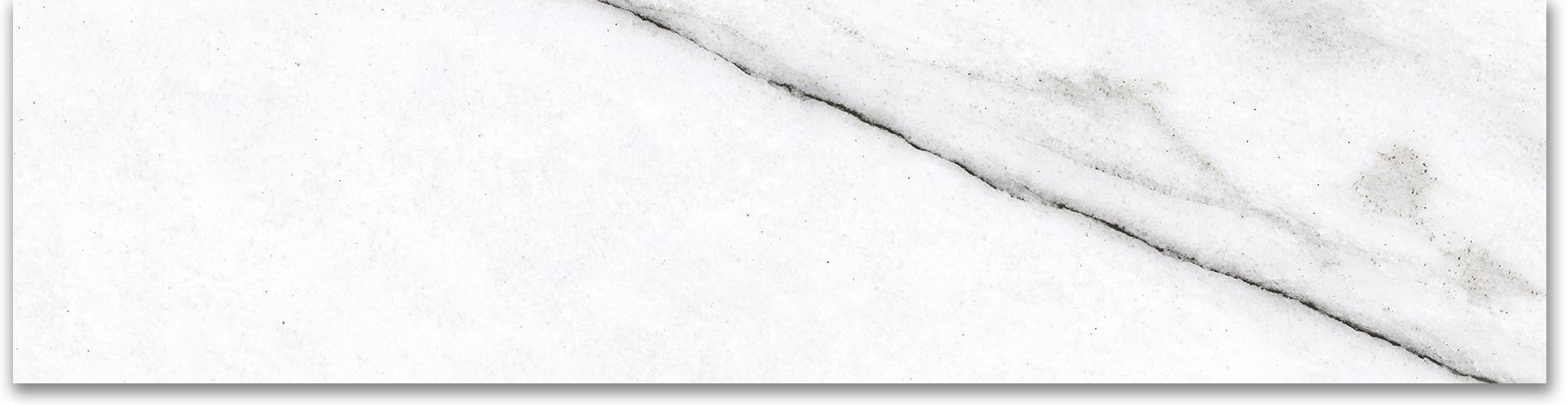 3X12 Bullnose Polished Glamour White | Clon Digital Tile Catalog
