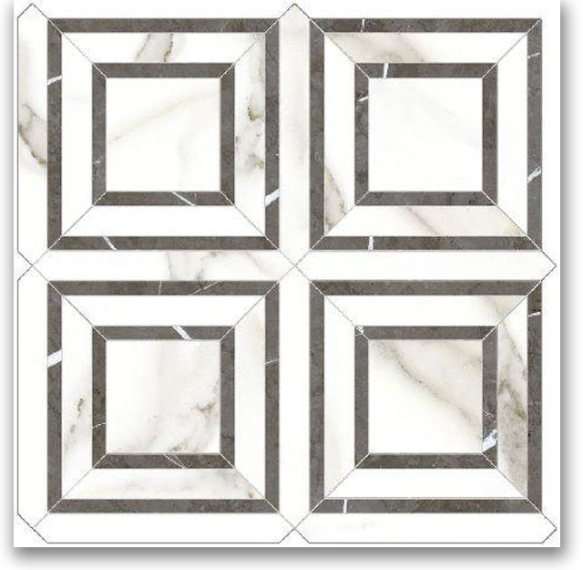 Polished Adoration Piazza Mosaic | Clon Digital Tile Catalog