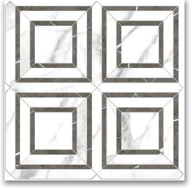 Polished Love Piazza Mosaic | Clon Digital Tile Catalog