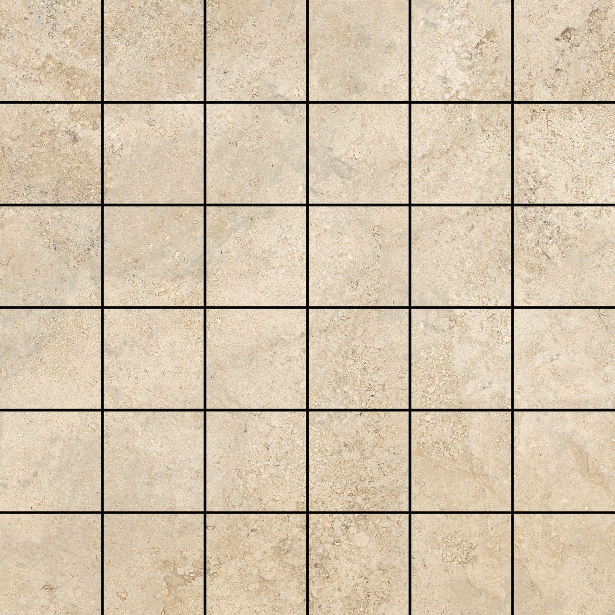 Portofino 2x2 Mosaic Beige | Clon Digital Tile Catalog