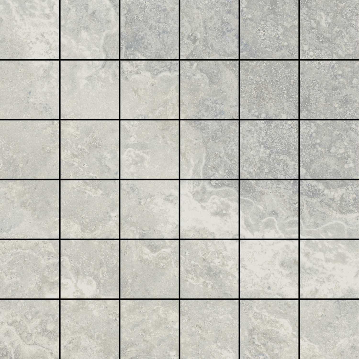Portofino 2x2 Mosaic Grigio | Clon Digital Tile Catalog