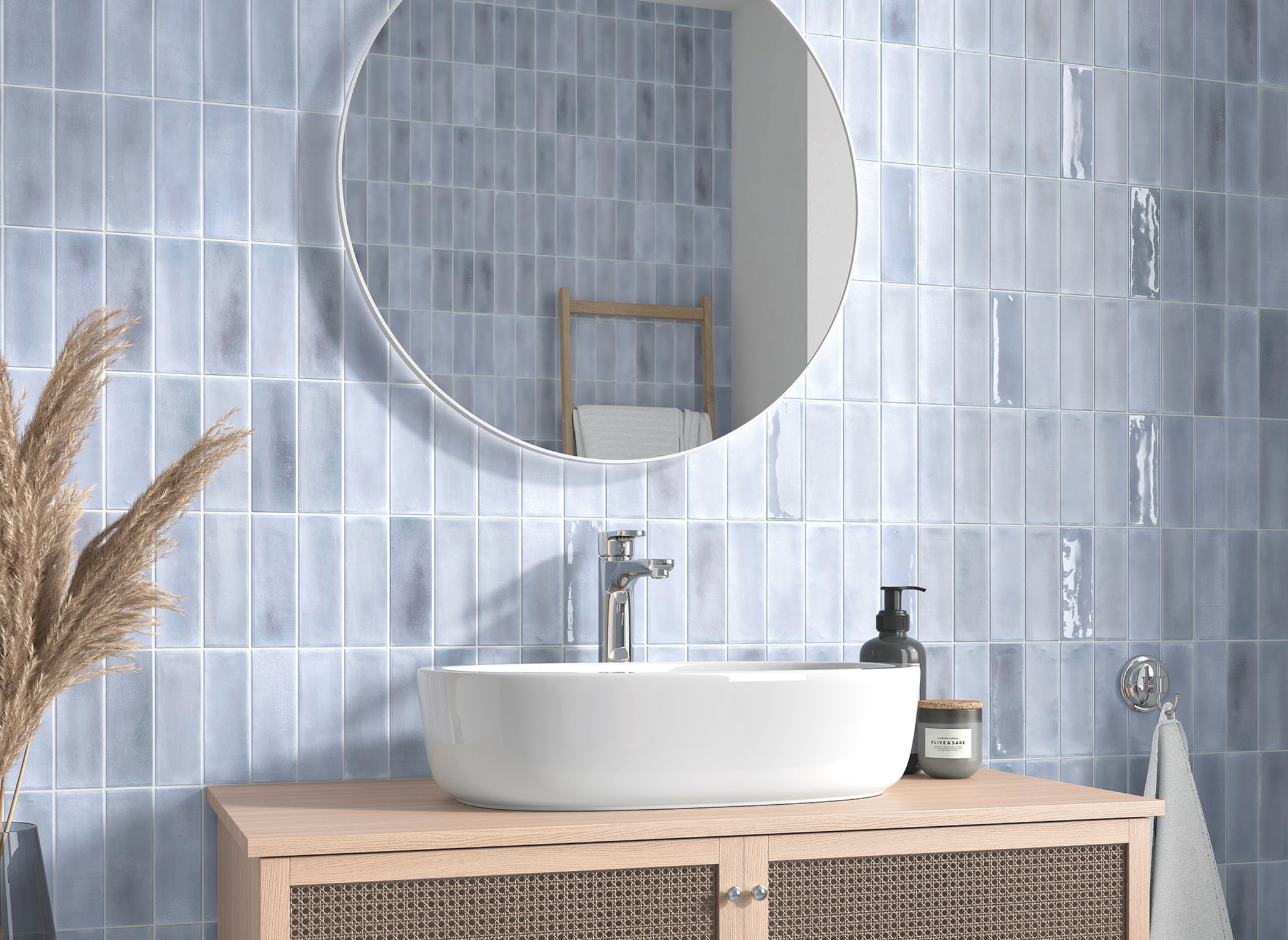 Aruba Lavender Gloss 2x6 | Clon Digital Tile Catalog