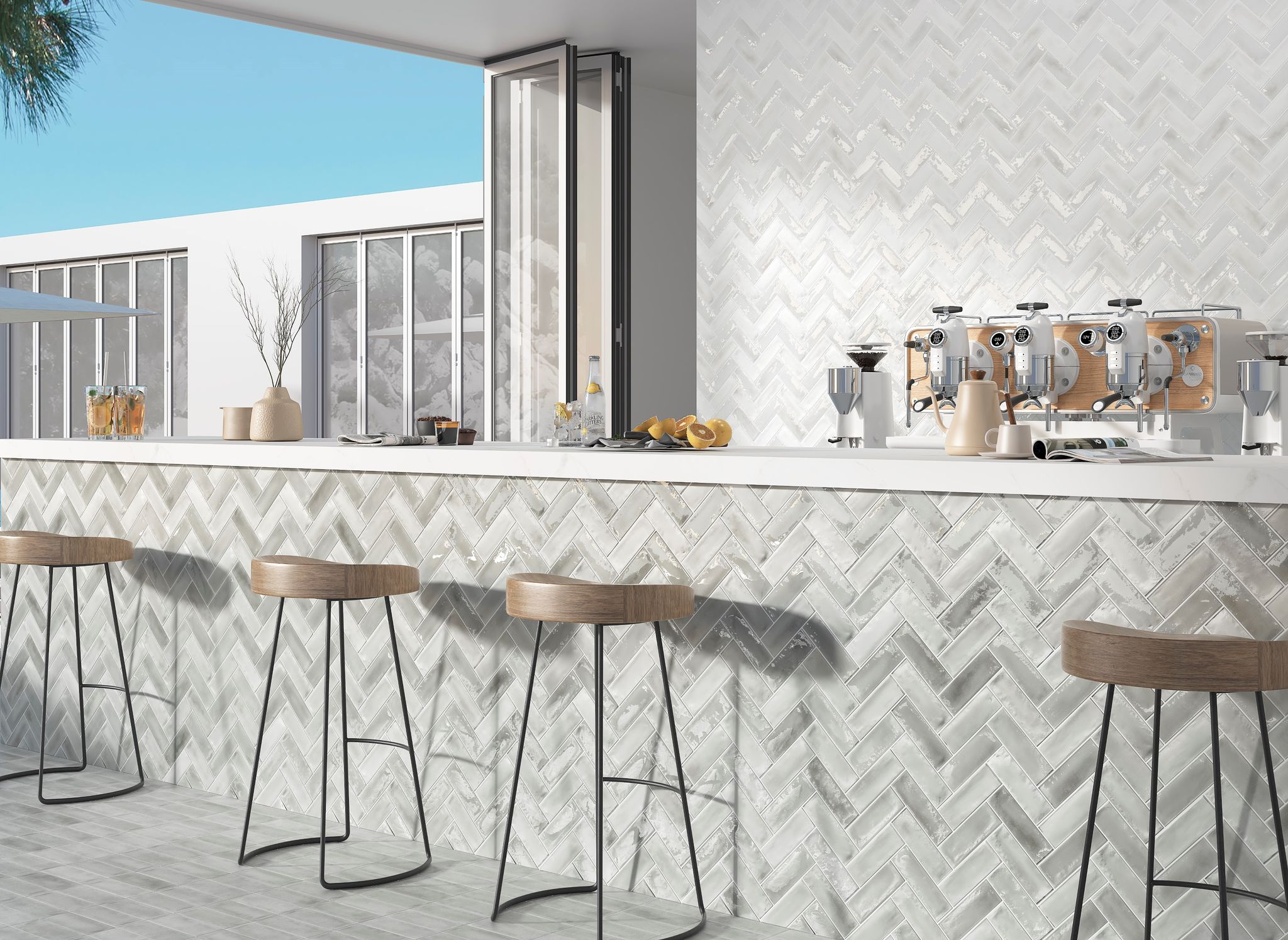 Aruba White Matt 2x6 | Clon Digital Tile Catalog