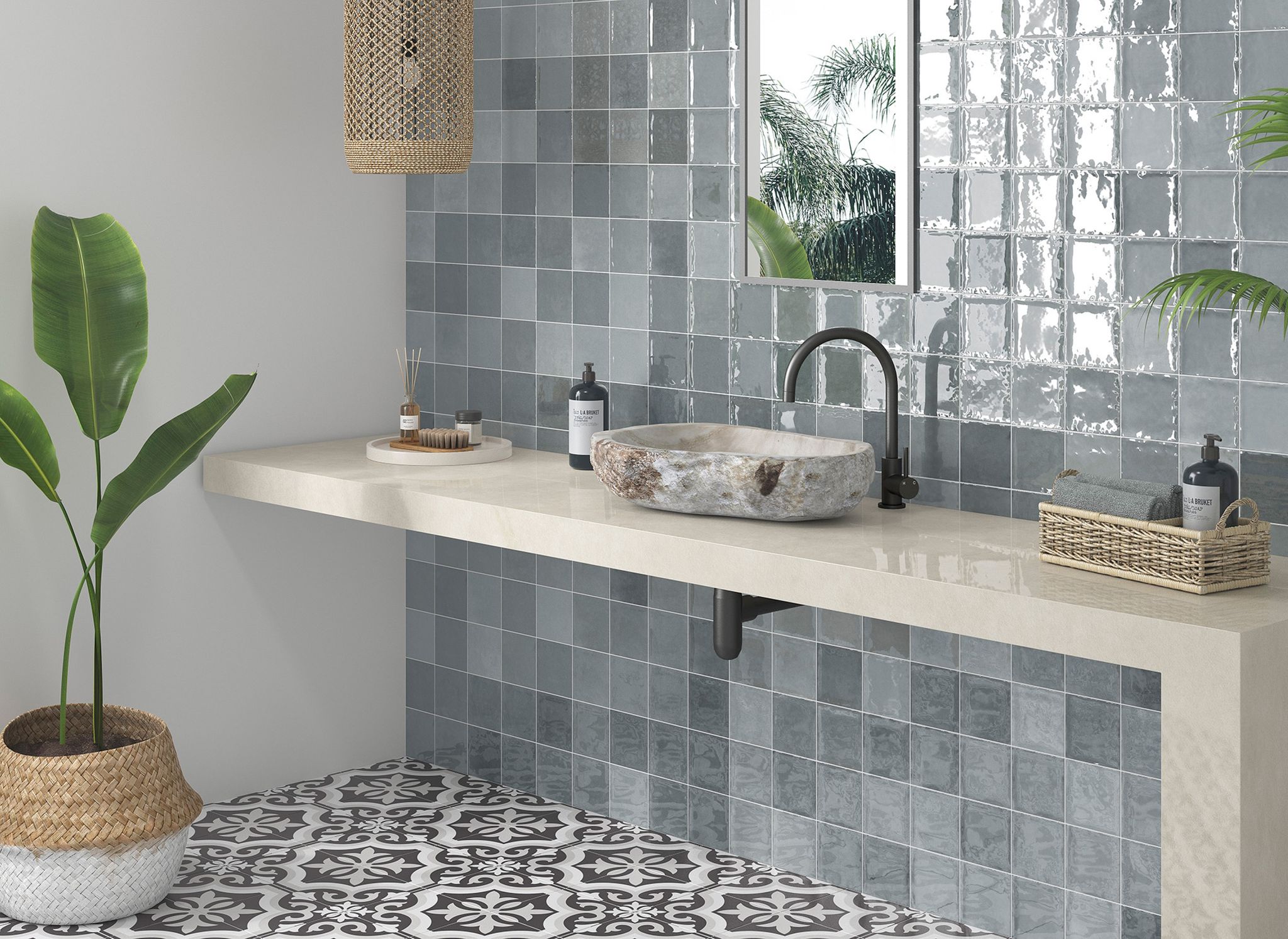 Morocco Grey 5x5 | Clon Digital Tile Catalog