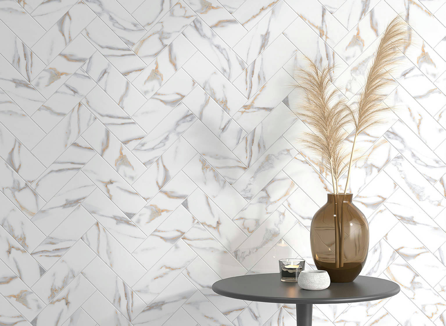 Calacatta 3x9" Calacatta | Clon Digital Tile Catalog