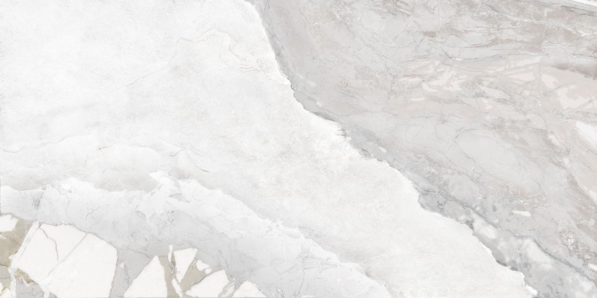 Dynasty White Polished/Matte 24X48 | Clon Digital Tile Catalog