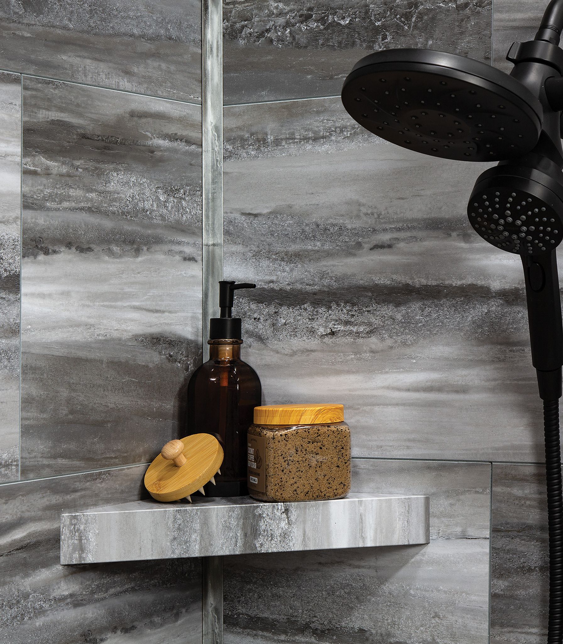 Hermitage Granite Shower Shelf 14.56x7.12x2 | Clon Digital Tile Catalog