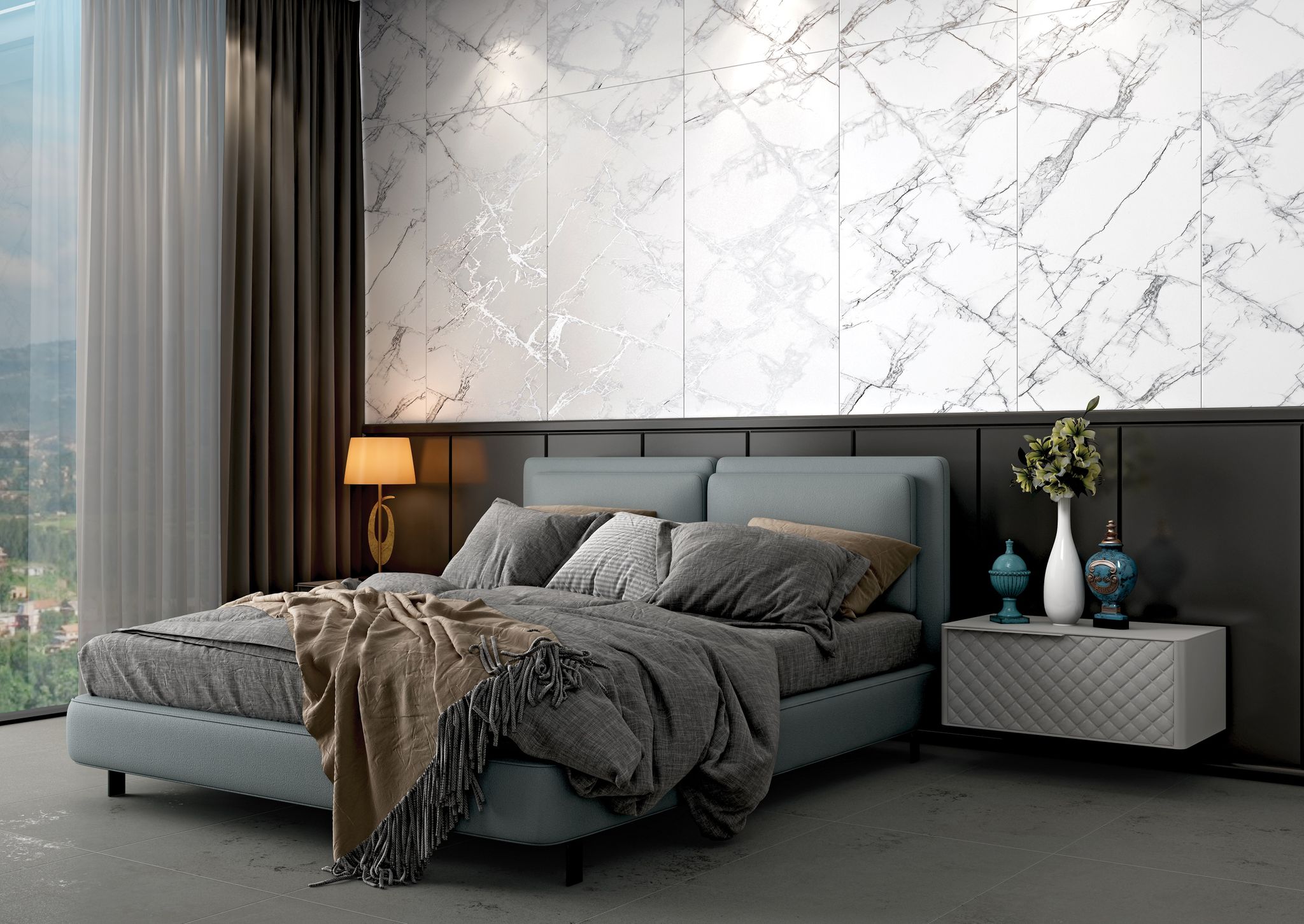 Treasure Ice White Marble 24x48 Polished | Clon Digital Tile Catalog