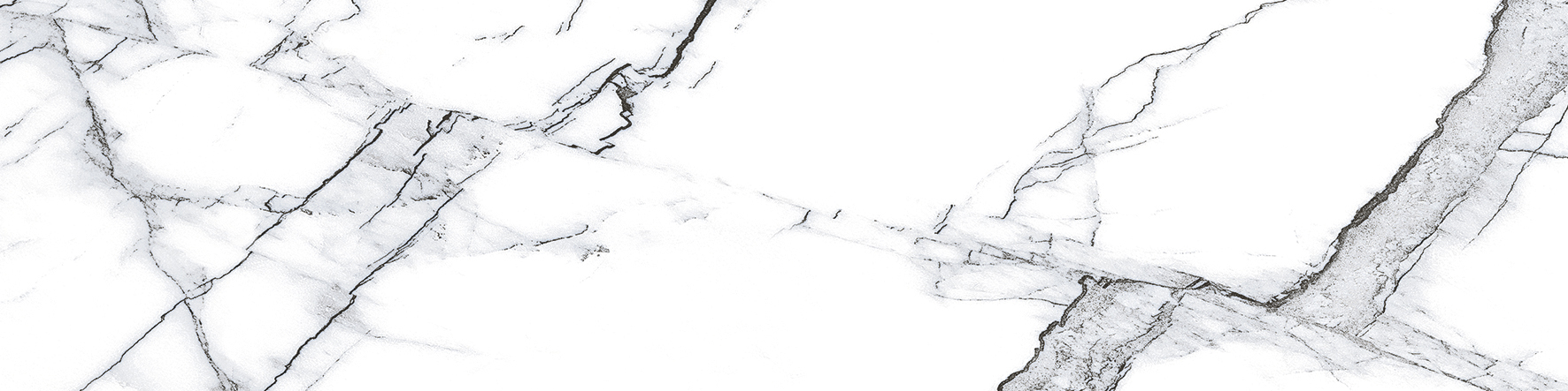 Treasure Ice White Marble 3x12 Carved Bullnose | Clon Digital Tile Catalog