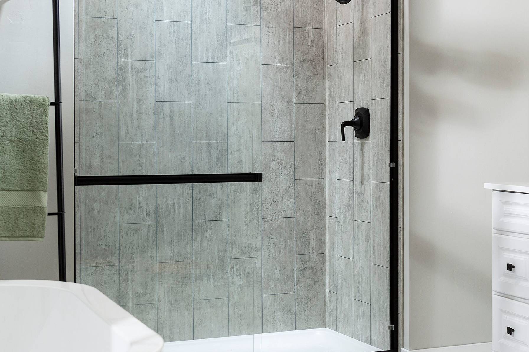 Wind Gust Shower Wall Kit 30x60x78 | Clon Digital Tile Catalog
