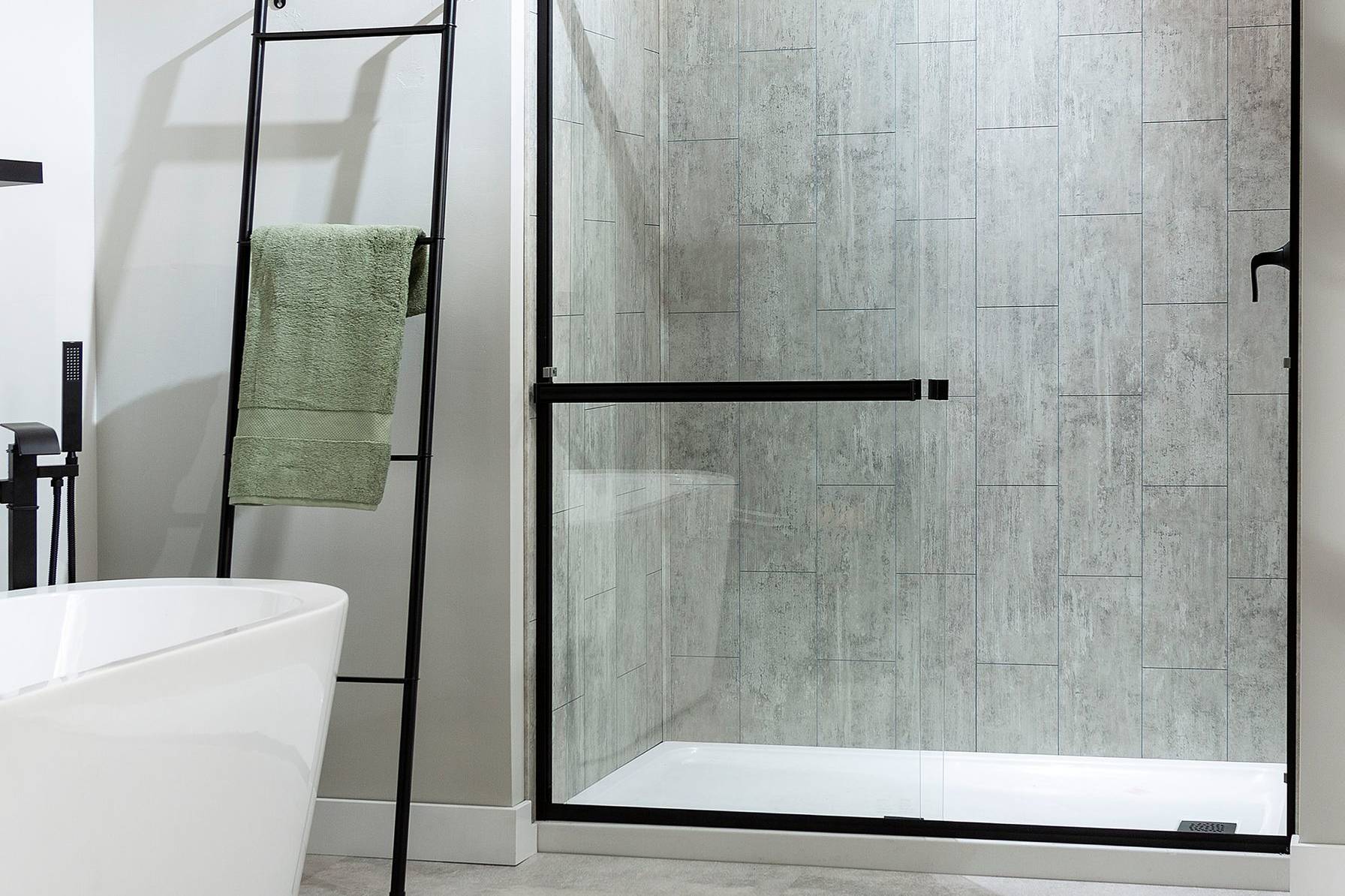 Wind Gust Shower Wall Kit 36x36x78 | Clon Digital Tile Catalog