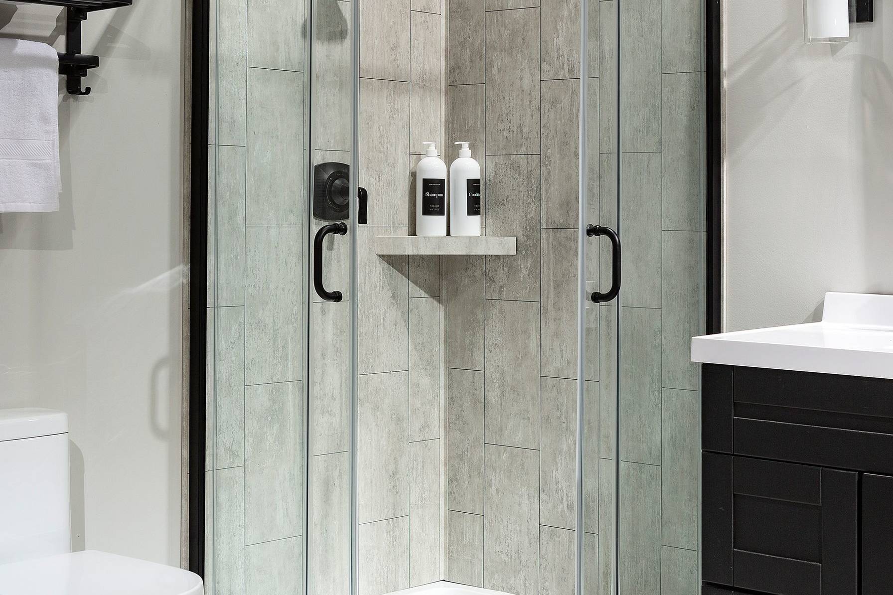 Wind Gust Shower Wall Kit 36x60x78 | Clon Digital Tile Catalog