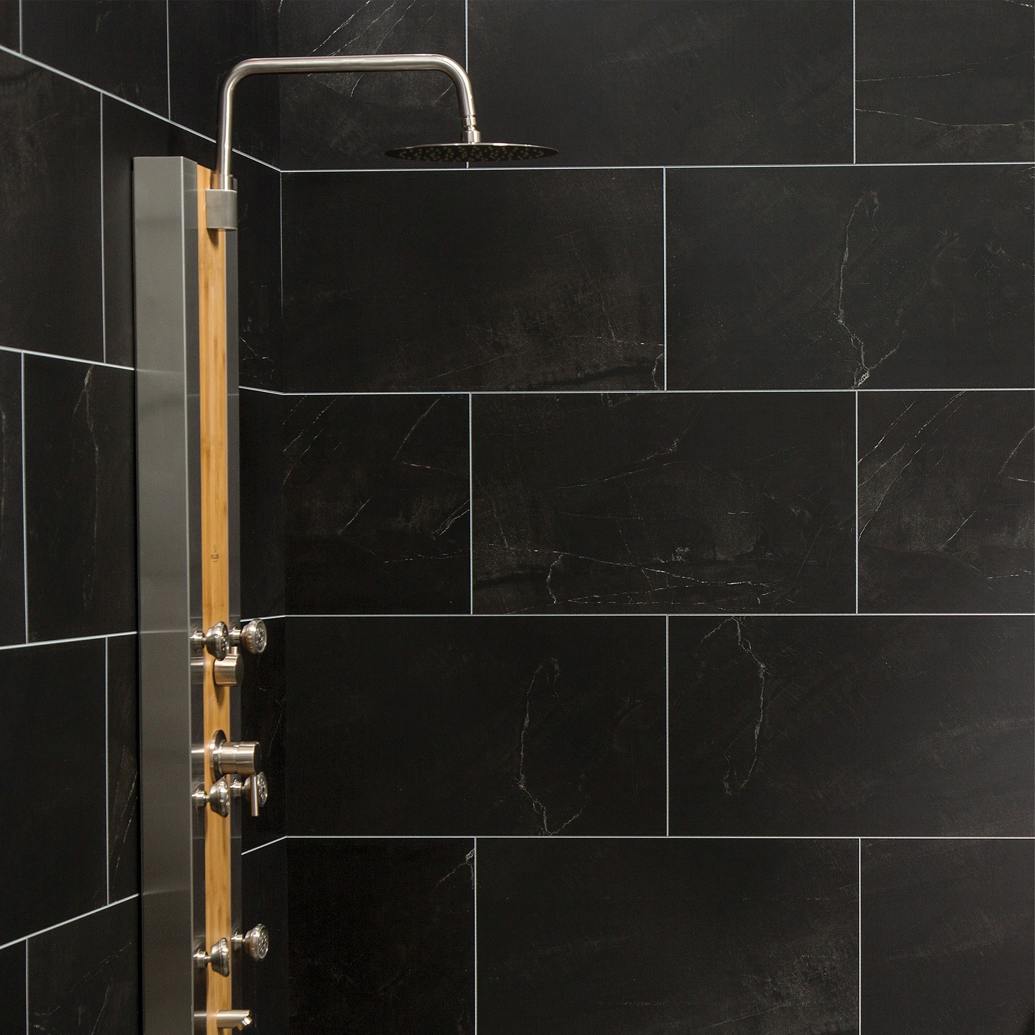 Black Ice Wall Tile 25x15 | Clon Digital Tile Catalog