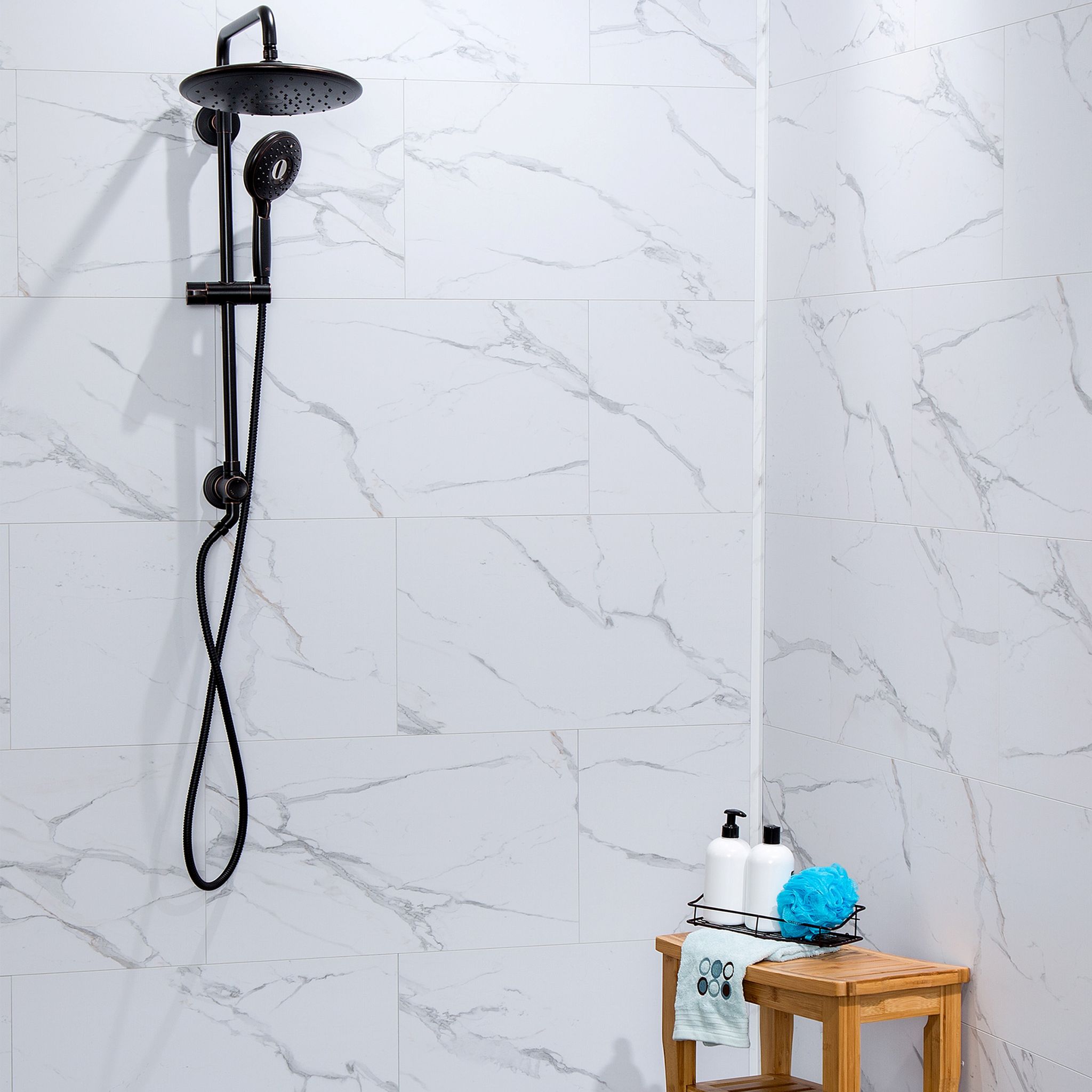 Carrara Marble Wall Tile 25x15 | Clon Digital Tile Catalog