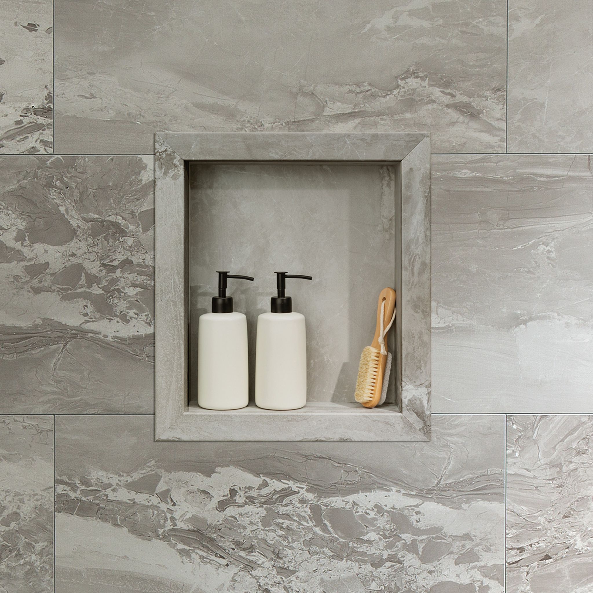 Smoky Sky Niche 14.5x12 inside | Clon Digital Tile Catalog